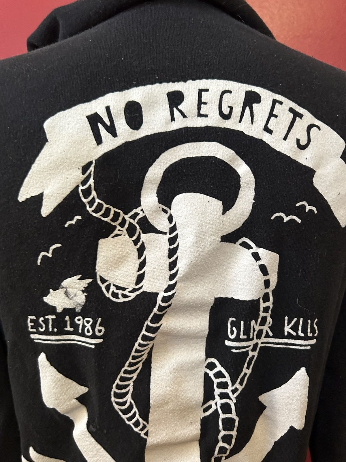 Other Glamour Kills No Regrets Hoodie Girls Medium Size M / US 6-8 / IT 42-44 - 4 Thumbnail