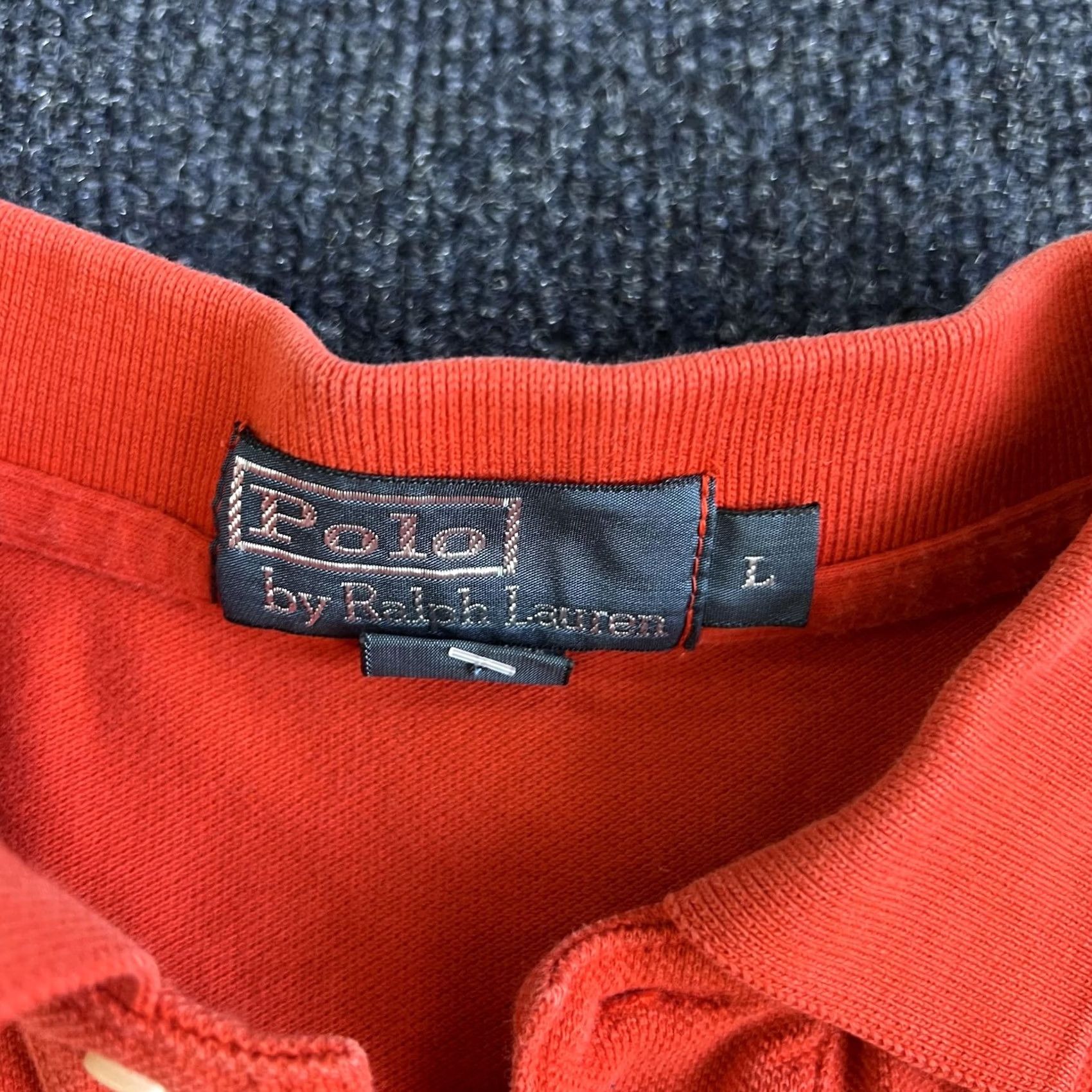 Polo Ralph Lauren Polo Ralph Lauren Polo Shirt Mens Large Red Solid Short Sleeve Pony Logo Casual Size US L / EU 52-54 / 3 - 3 Thumbnail