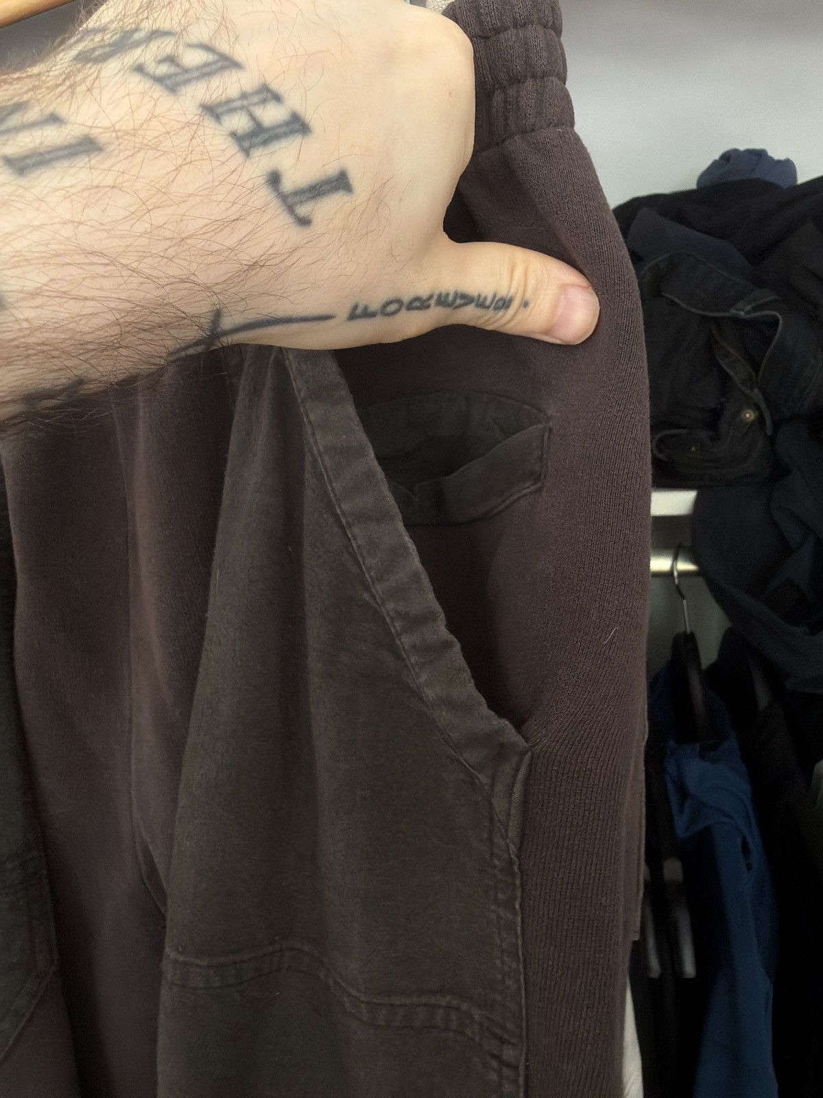 Rick Owens FW 2003 Trucker sweatpants Size US 29 - 2 Thumbnail