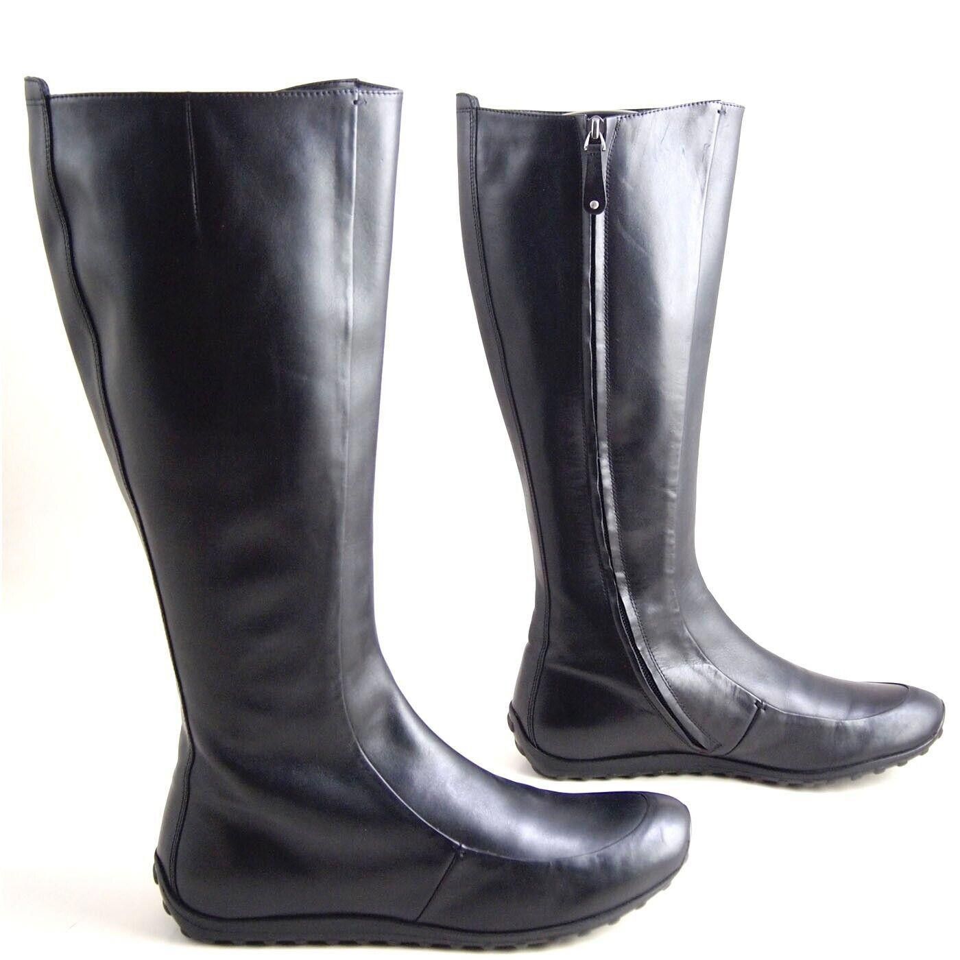 Bally Bally Magarita Boots Black Leather Size US 6.5 M EU 37 E Size US 6.5 / IT 36.5 - 4 Thumbnail
