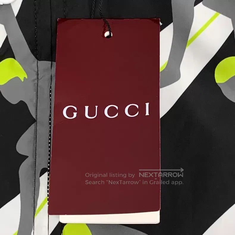 Gucci Gucci Black surfing skateboard full-print hooded zipper lo Size US M / EU 48-50 / 2 - 7 Thumbnail