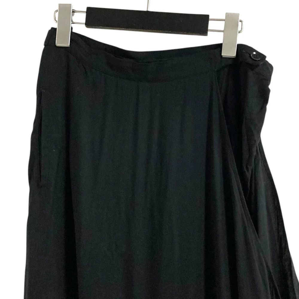 Yohji Yamamoto yohji yamamoto+Noir/ 18SS Rayon Skirt Size US 28 / EU 44 - 5 Thumbnail