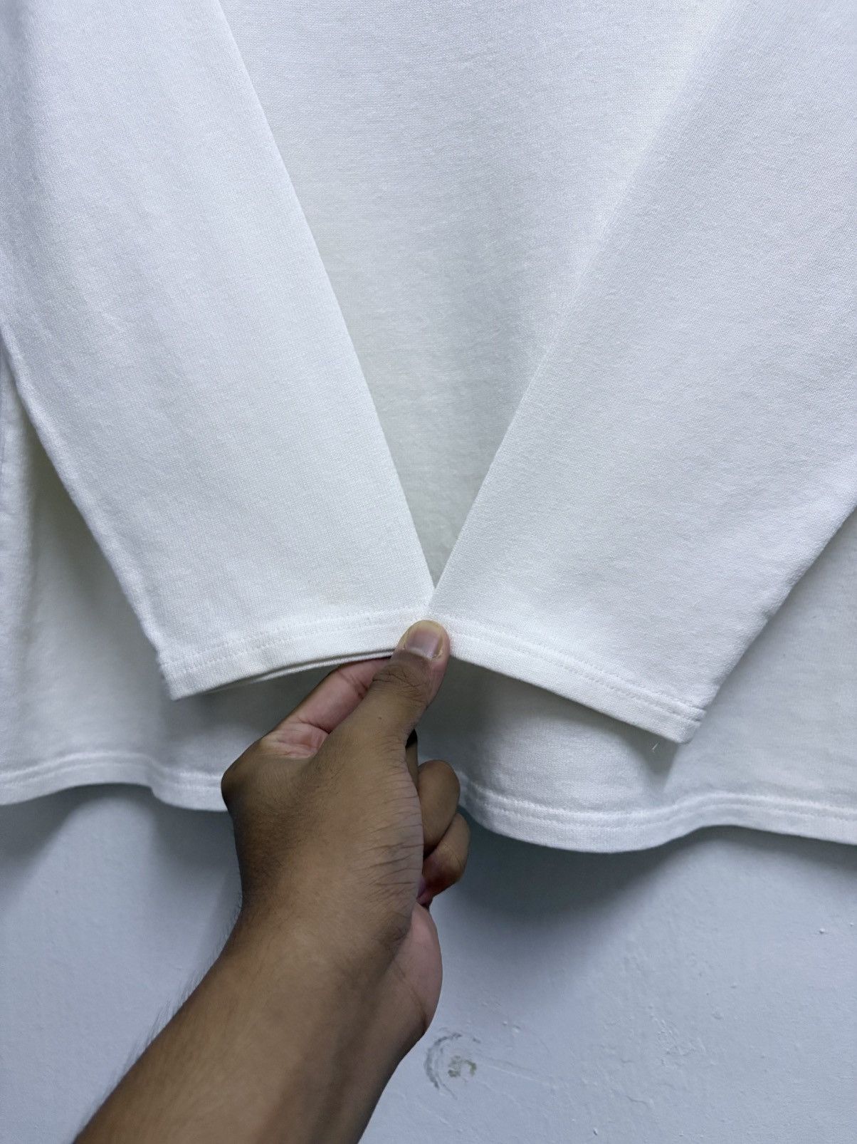 Saint James 2000's Saint James Minquiers White L/S T-Shirt Size US M / EU 48-50 / 2 - 6 Thumbnail