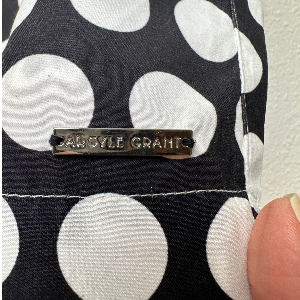 Other Argyle Grant Polka Dot Swim Shorts Black White Men US 34 Size US 34 / EU 50 - 8 Thumbnail