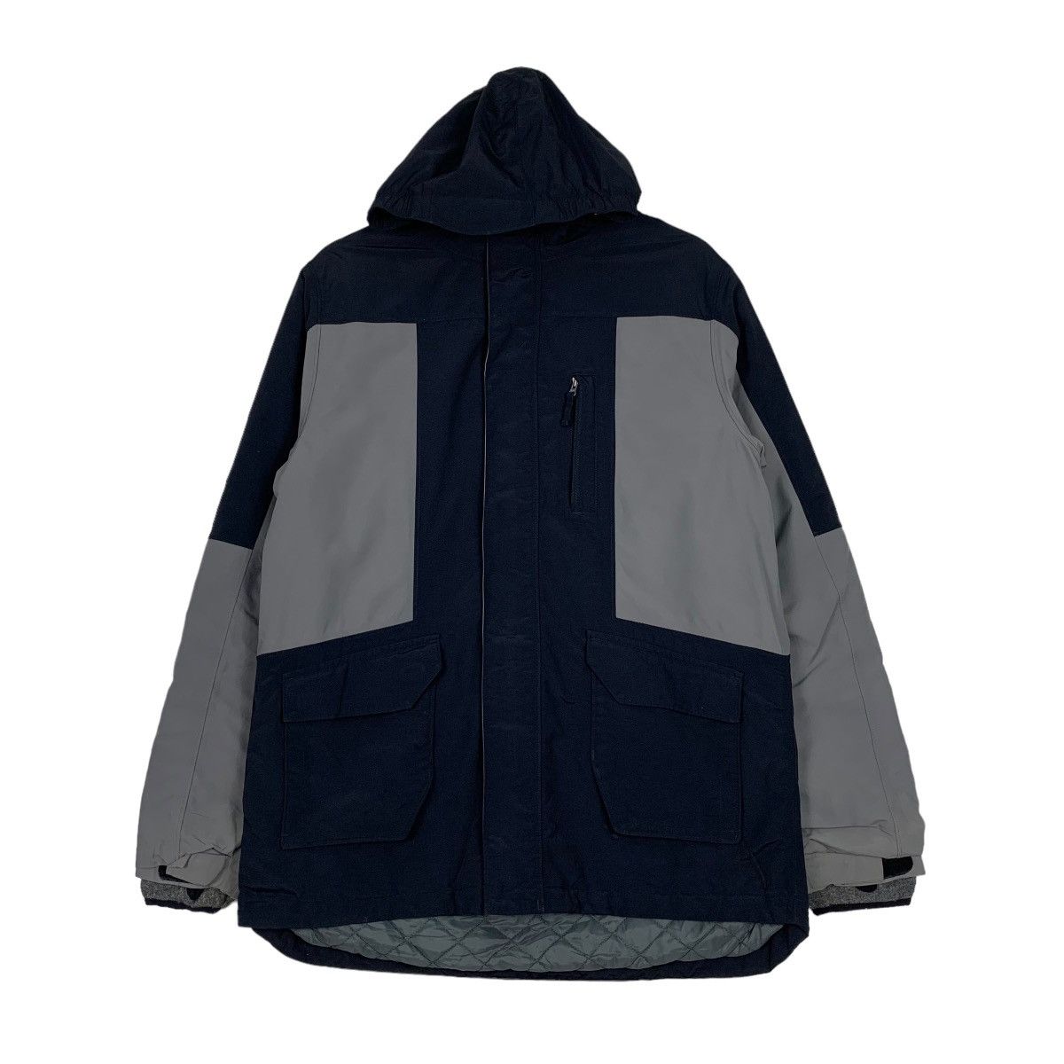 Lands' End Lands End Squall Colorblock Hoodie Jacket #0177-C9 Size US XL / EU 56 / 4 - 1 Thumbnail
