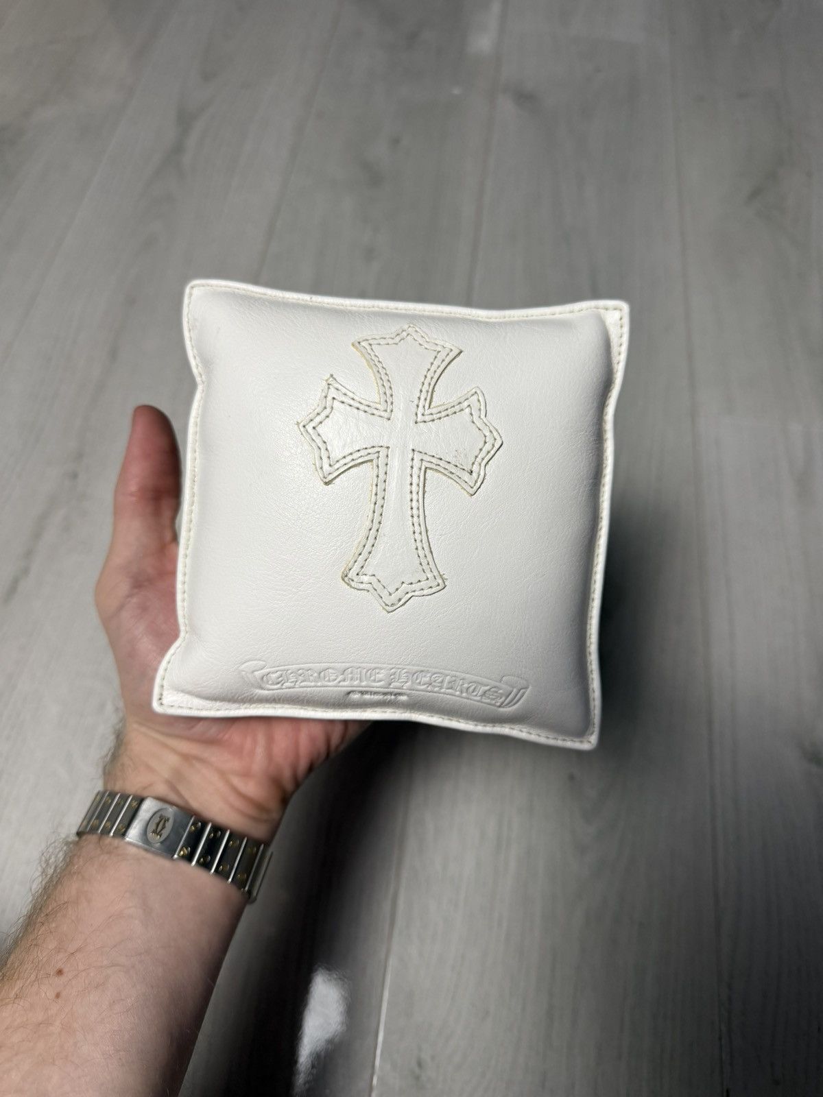 Chrome Hearts Chrome Hearts Leather Cross Patch Jewelry Pillow Paperweight Size ONE SIZE - 2 Thumbnail