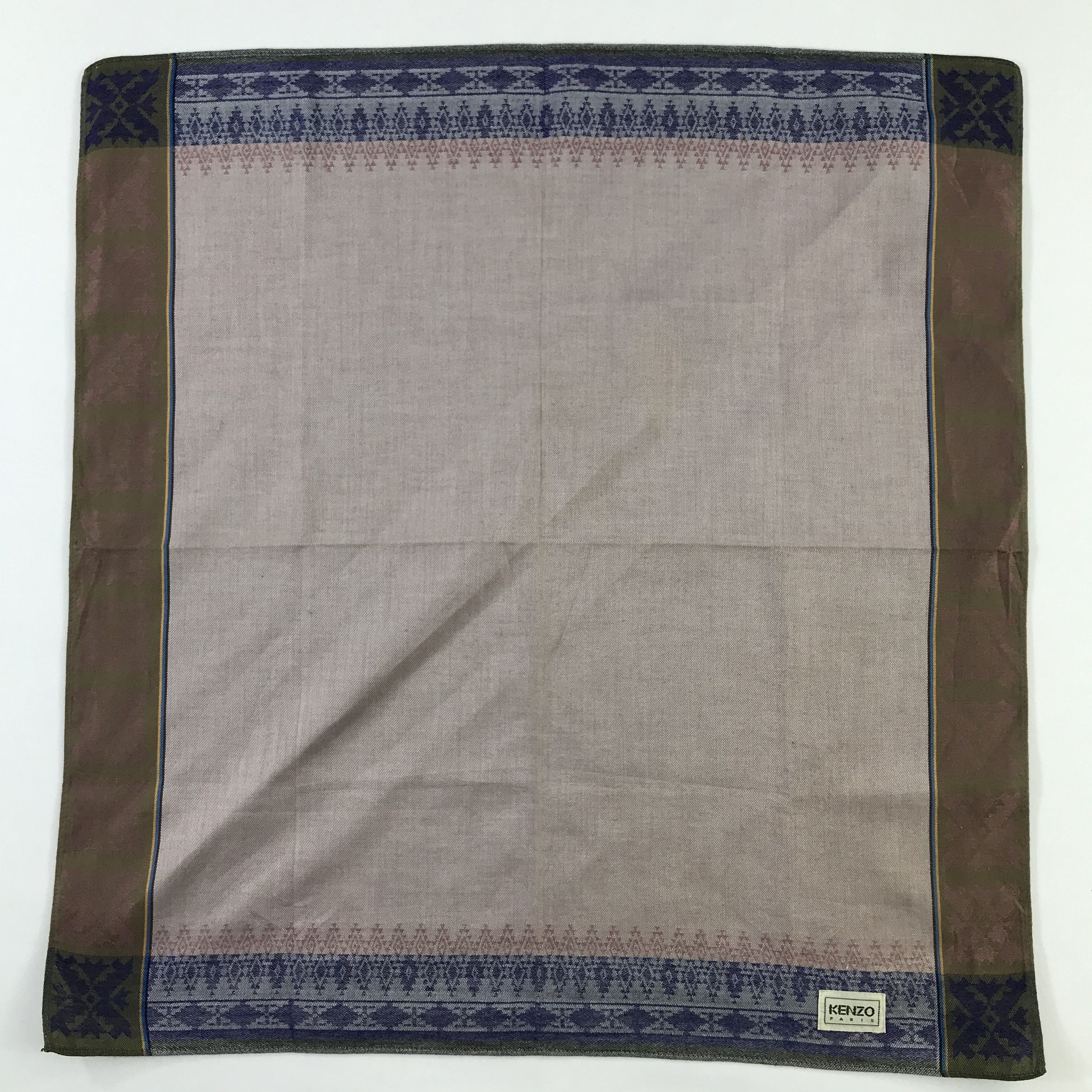 Kenzo × Vintage Kenzo Bandana / Handkerchief / Neckerchief - S894 Size ONE SIZE - 1 Thumbnail