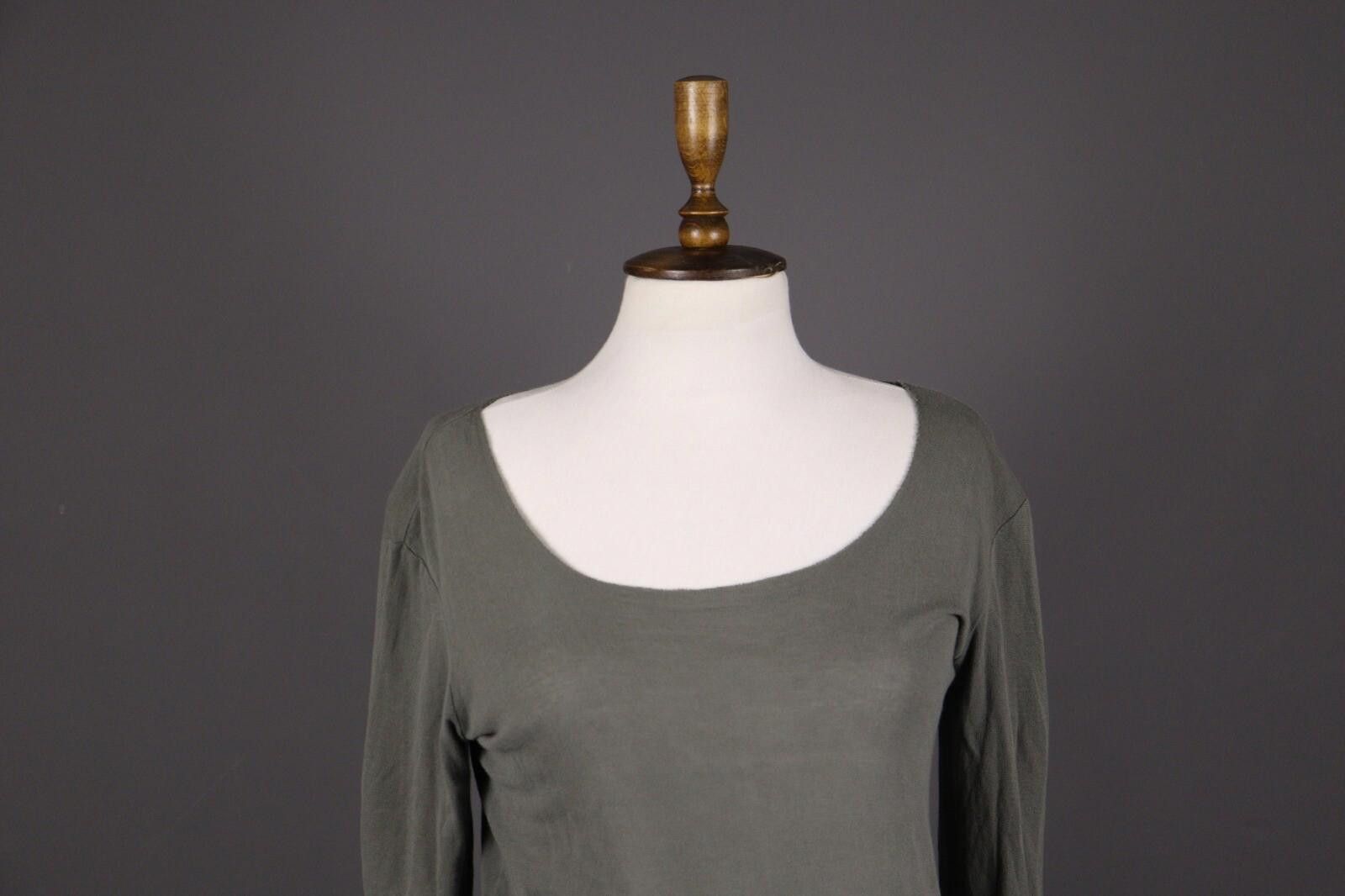 Designer Transit Par Such Gray Designed Cotton Sweater Size 2 Size XS / US 0-2 / IT 36-38 - 2 Thumbnail