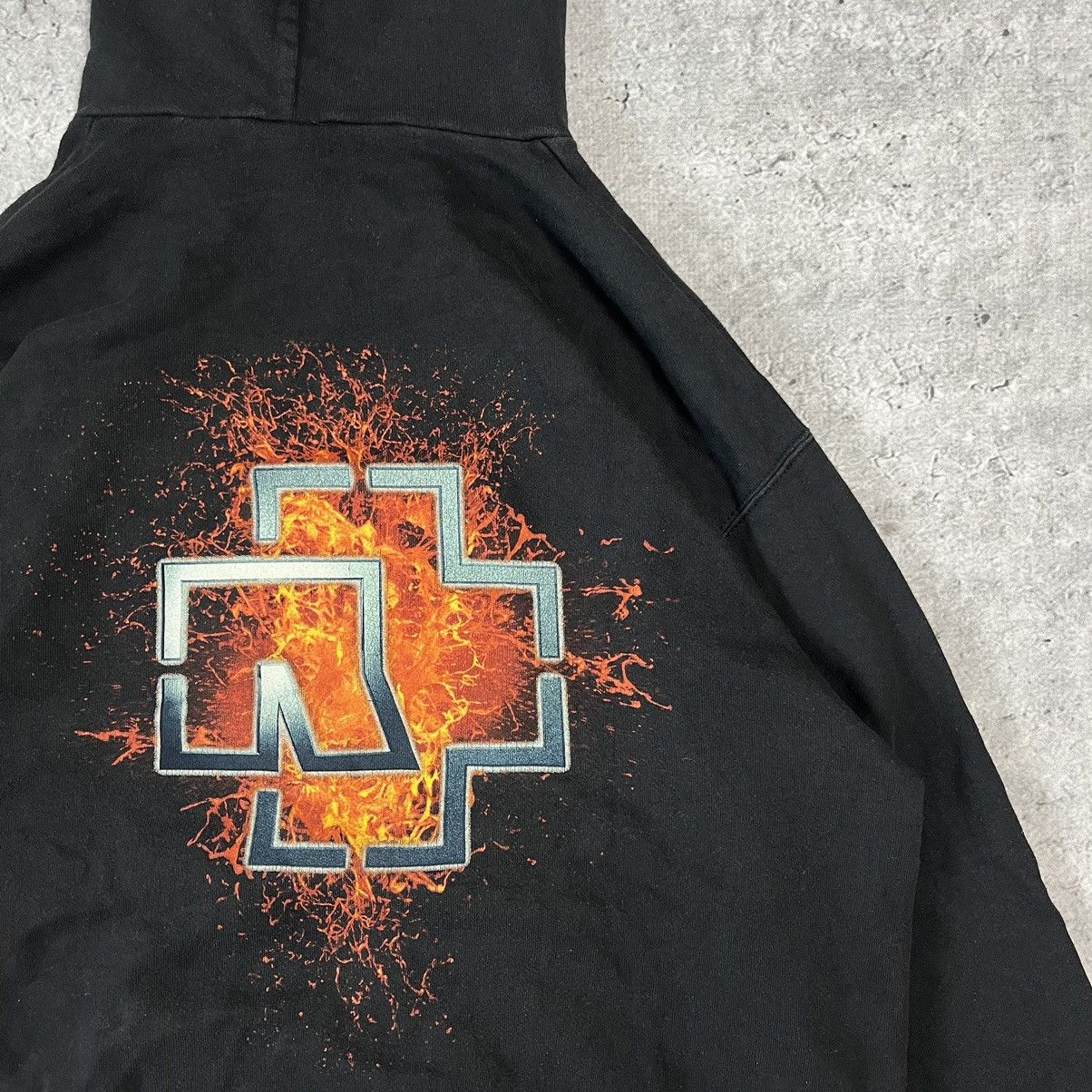 Band Tees × Vintage Rammstein merch hoodie vintage Size US XXL / EU 58 / 5 - 3 Thumbnail