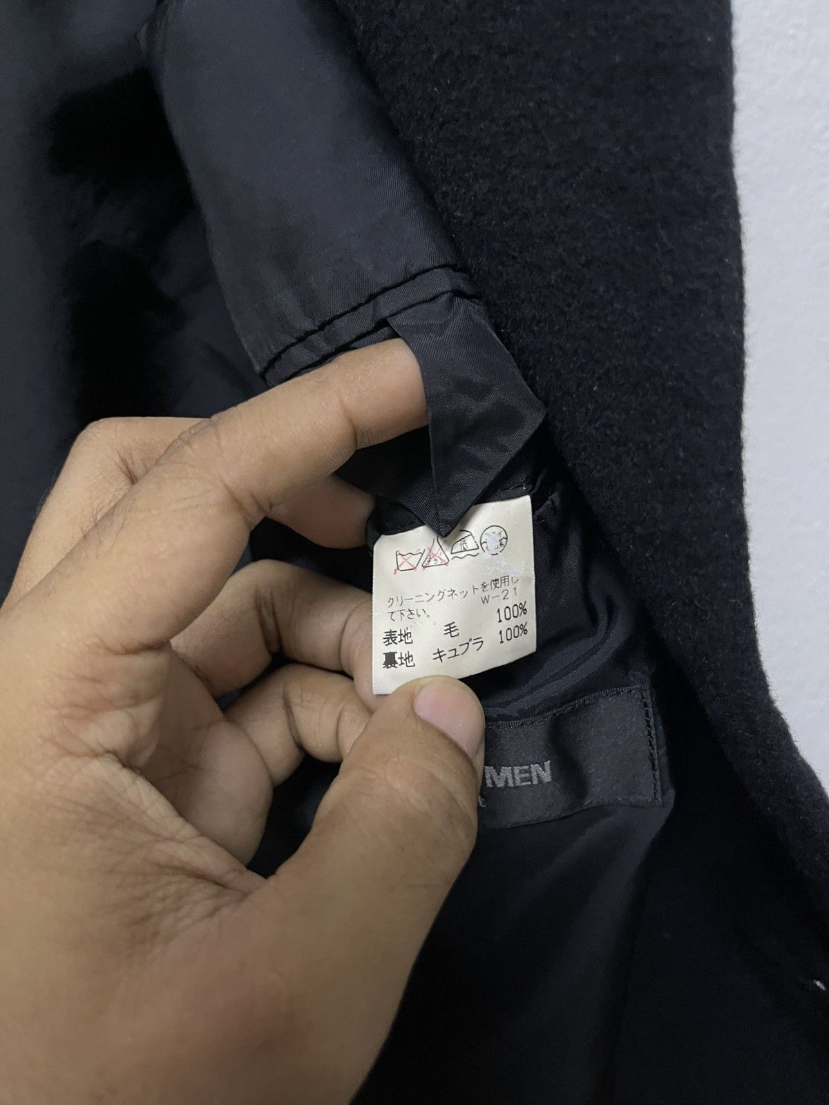 Issey Miyake 1990s IM MEN PRODUCT BY ISSEY MIYAKE CASHMERE LONG COAT Size US M / EU 48-50 / 2 - 16 Thumbnail