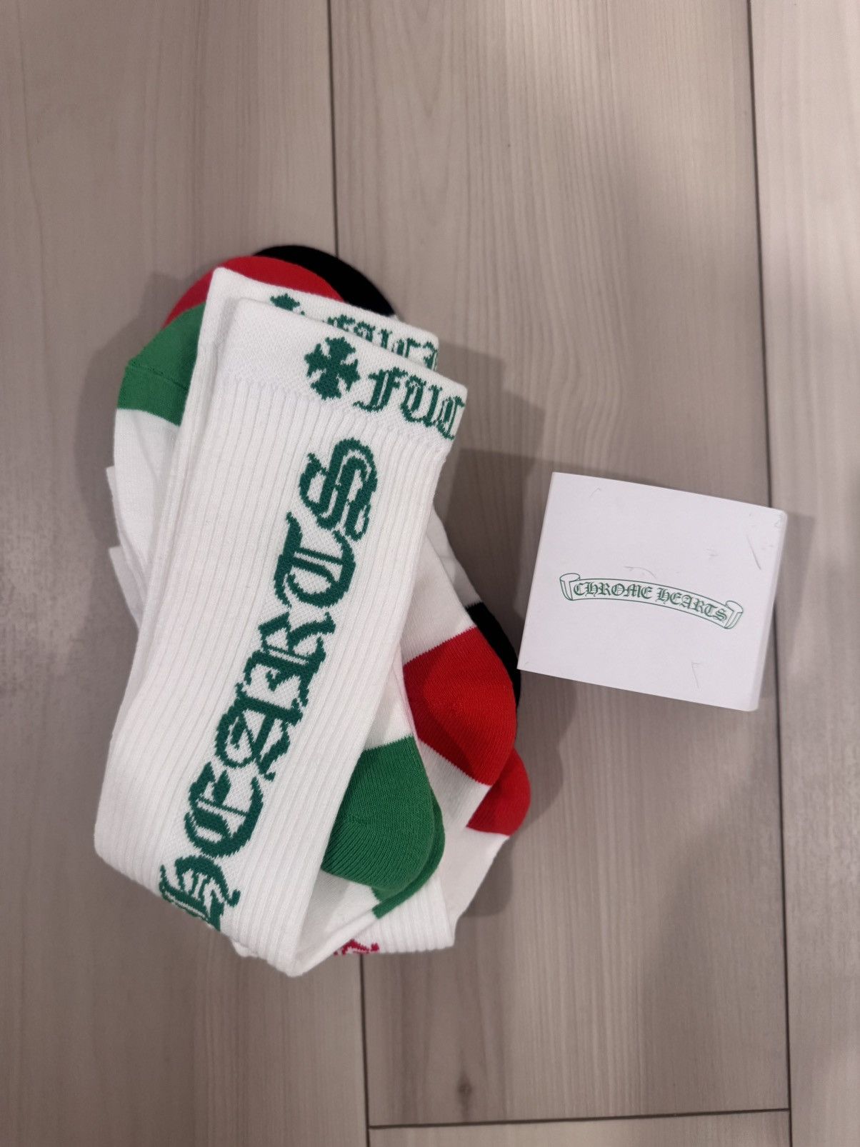 Chrome Hearts Chrome Hearts vertical logo ( Green ) Size ONE SIZE - 6 Thumbnail