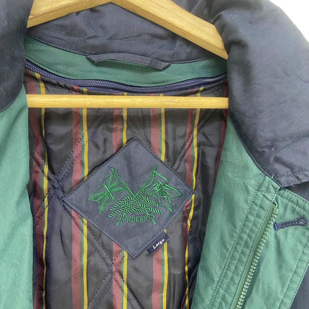 Burberry Prorsum Vintage Burberrys Loose Bomber Style Jacket Size US S / EU 44-46 / 1 - 15 Thumbnail