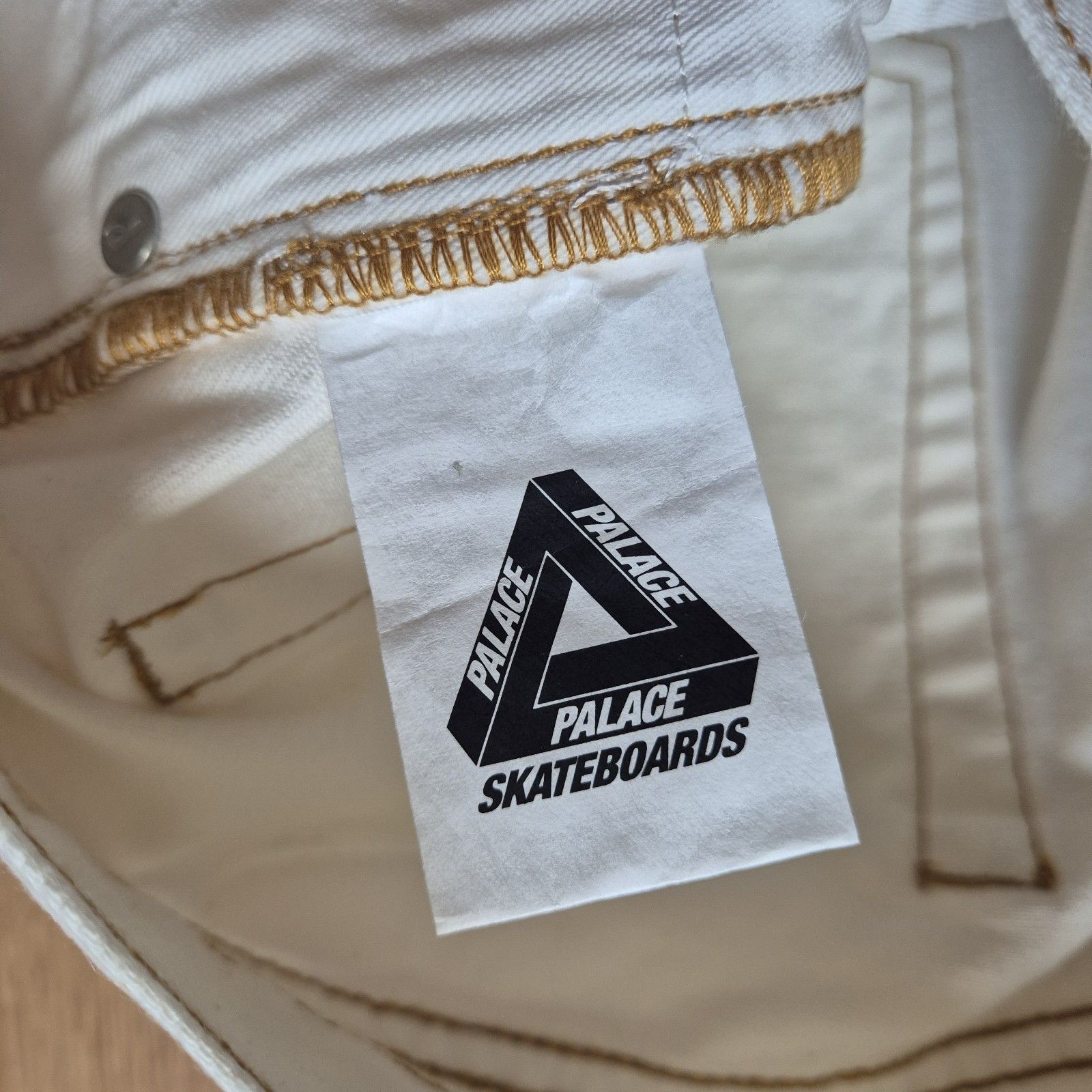 Palace Palace Jean 34 White Rinse Brand New With Tags FW21 Size US 34 / EU 50 - 9 Thumbnail