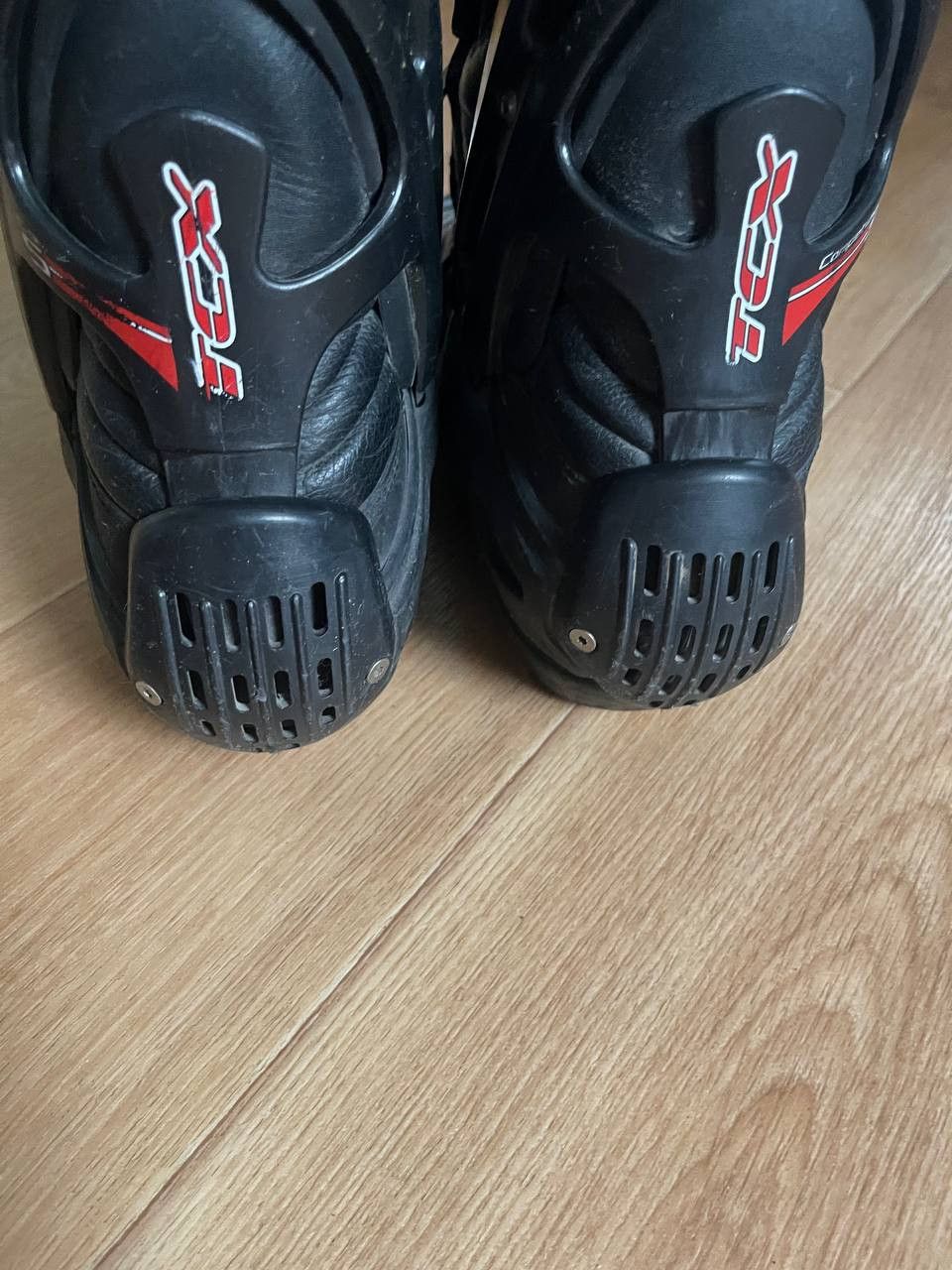 Vintage Men's Motocross Boots Black Leather TCX Size US 13 / EU 46 - 10 Thumbnail