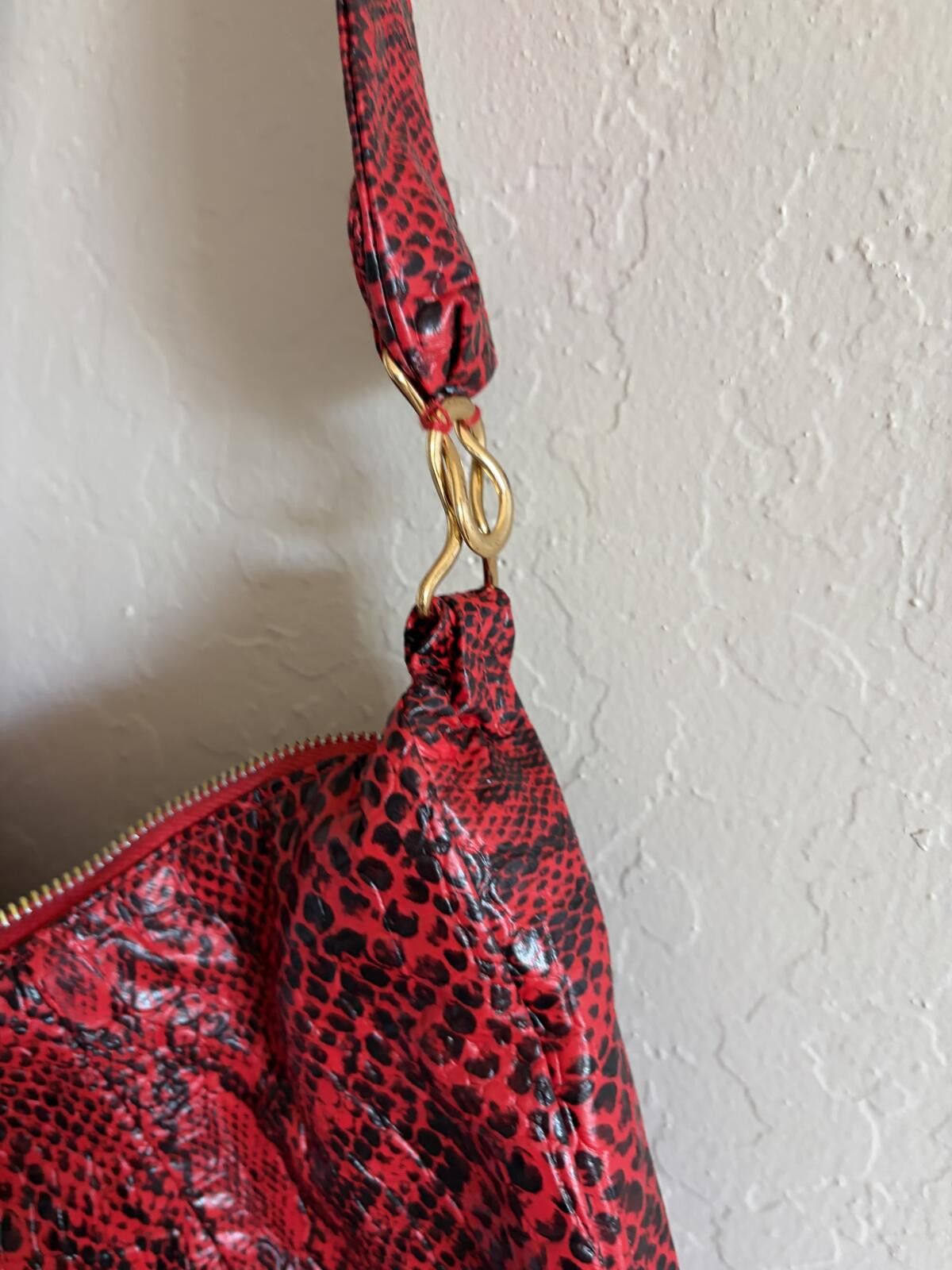 Other Boutique snake skin print shoulder bag Size ONE SIZE - 5 Thumbnail