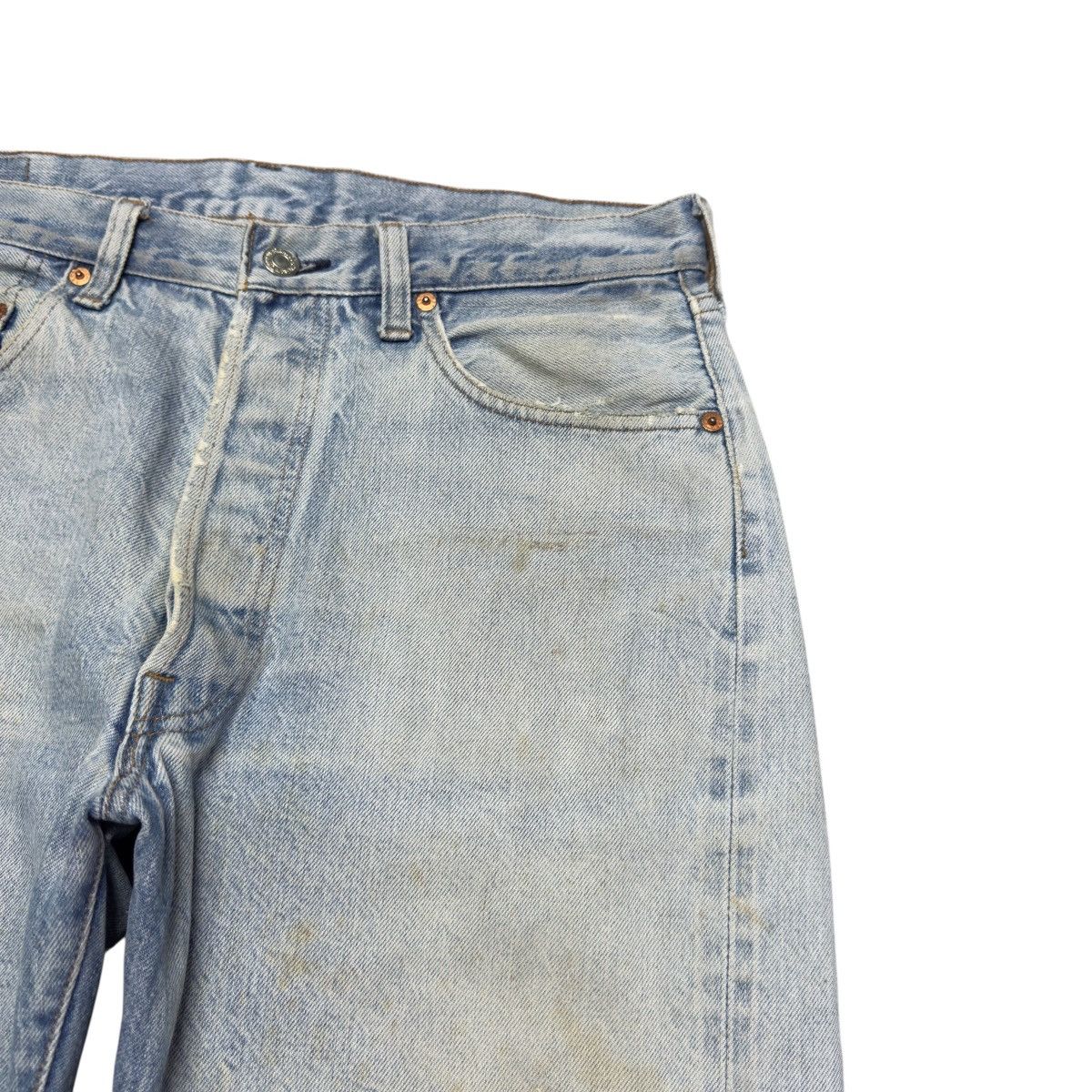 Levi's Vintage 80s Levis 501 Redline Denim Selvedge Jeans Size US 33 - 5 Thumbnail