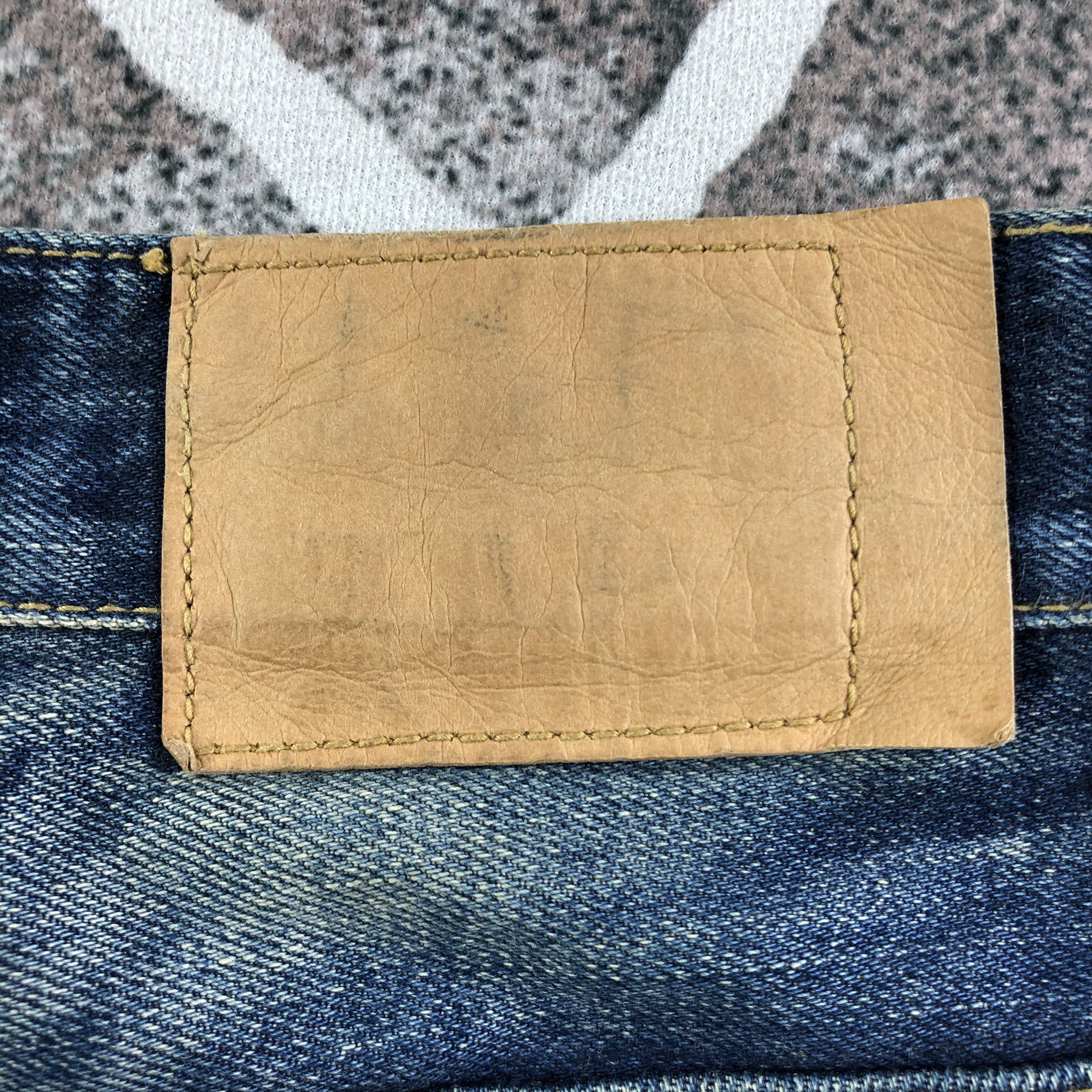 Japanese Brand Rubber Soul Rusty Wash Jeans KJ2161 Size US 32 / EU 48 - 5 Thumbnail