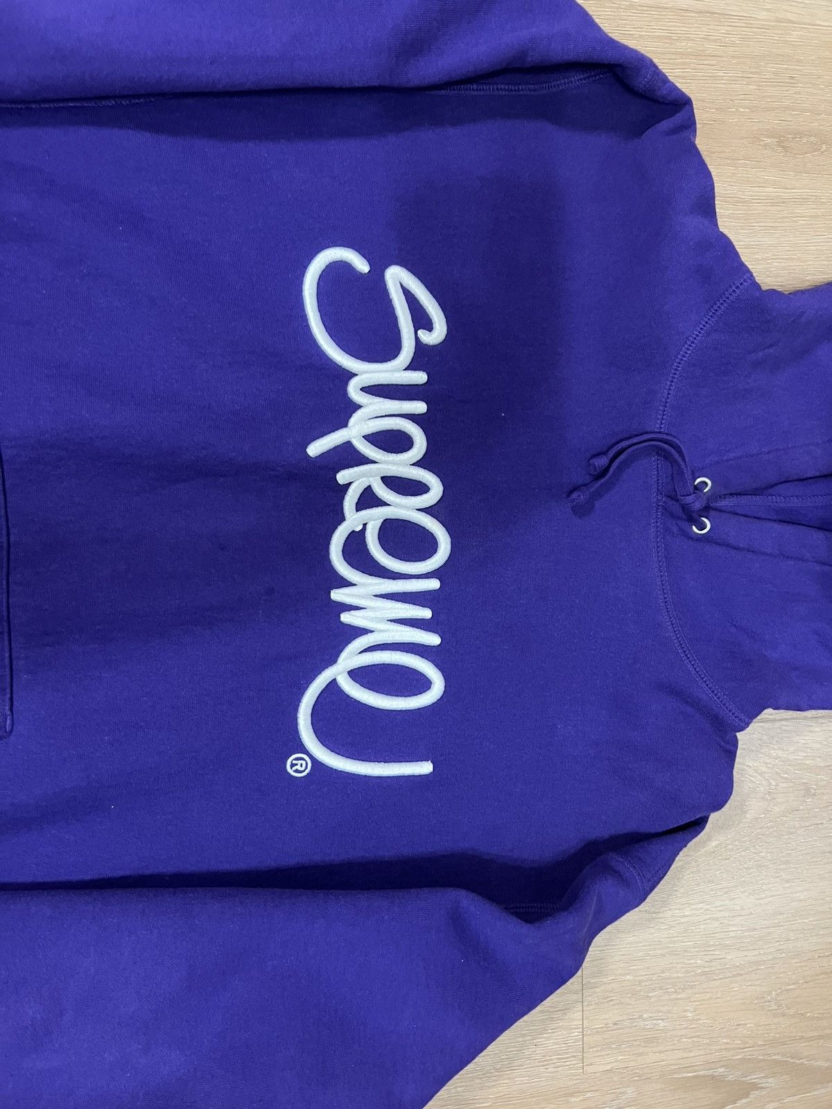 Supreme Supreme Raised Handstyle Hoodie Size US L / EU 52-54 / 3 - 2 Thumbnail