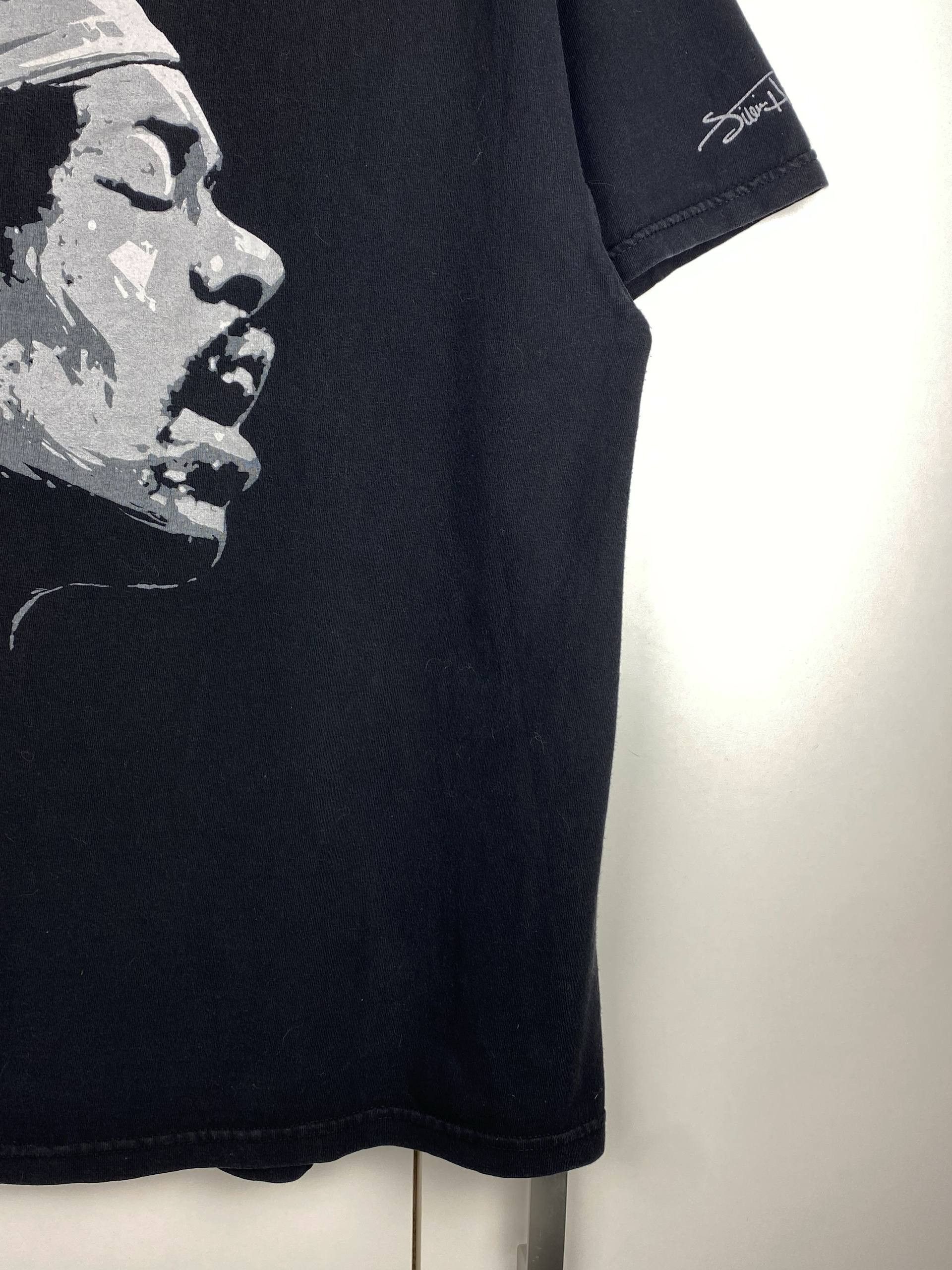 Jimi Hendrix Vintage Jimi Hendrix 2004 Signature Graphic 00s Tee Size US XL / EU 56 / 4 - 5 Thumbnail