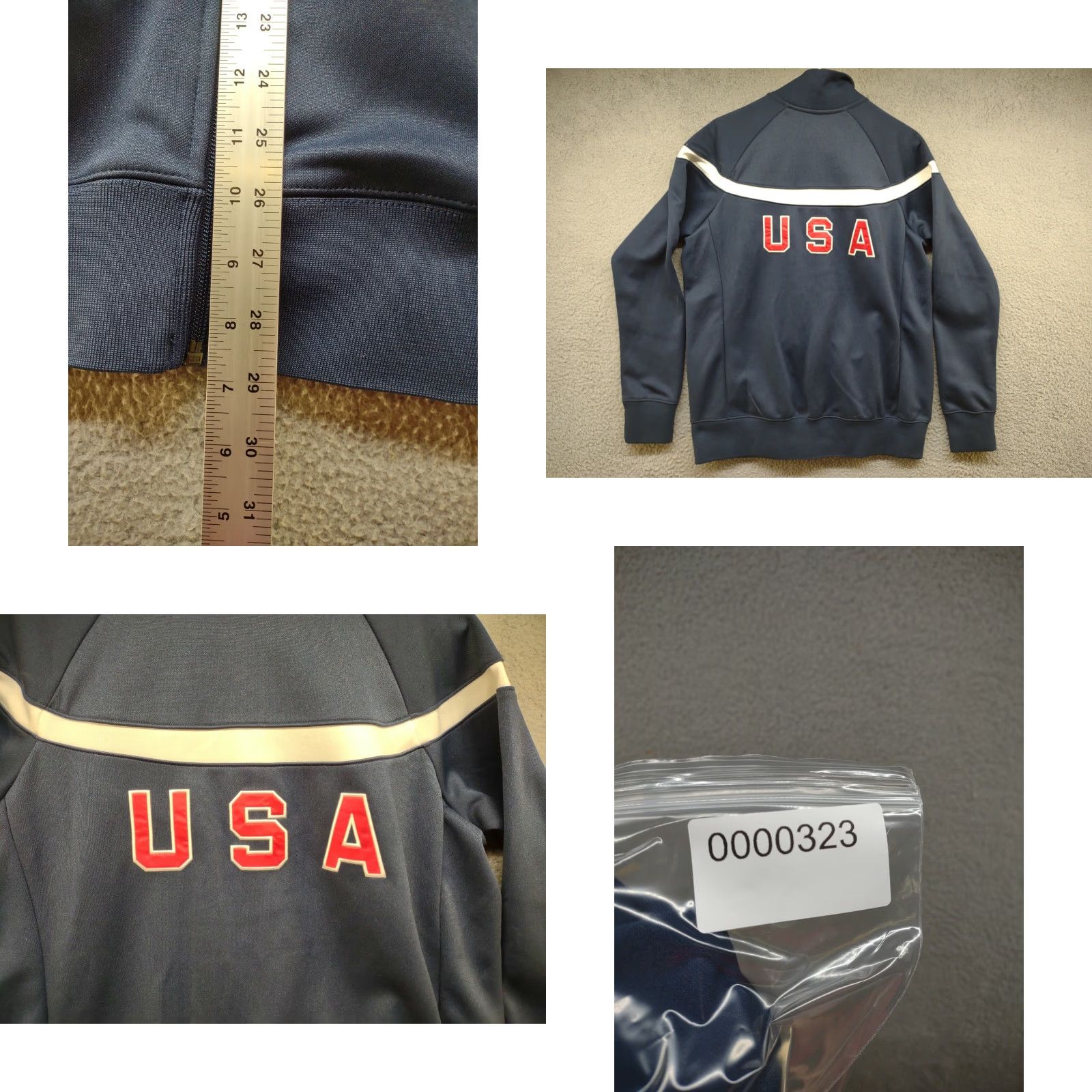 Nike Nike Team USA Vancouver 2010 Olympics Women's Jacket XL Blue windbreaker Team USA Vancouver 2010 Women’s Jacket XL blue Nike Womens Jacket Size XL / US 12-14 / IT 48-50 - 8 Thumbnail