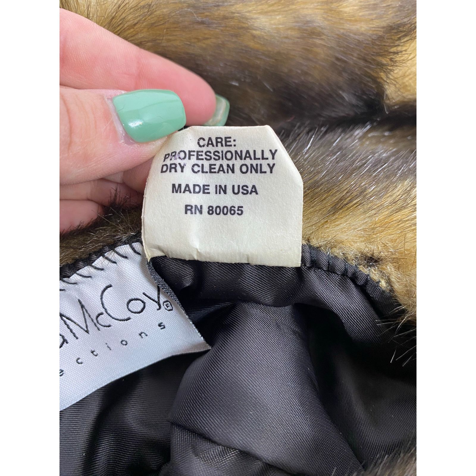 Other Pamela McCoy Faux Fur Hat NO SIZE Size ONE SIZE - 7 Thumbnail