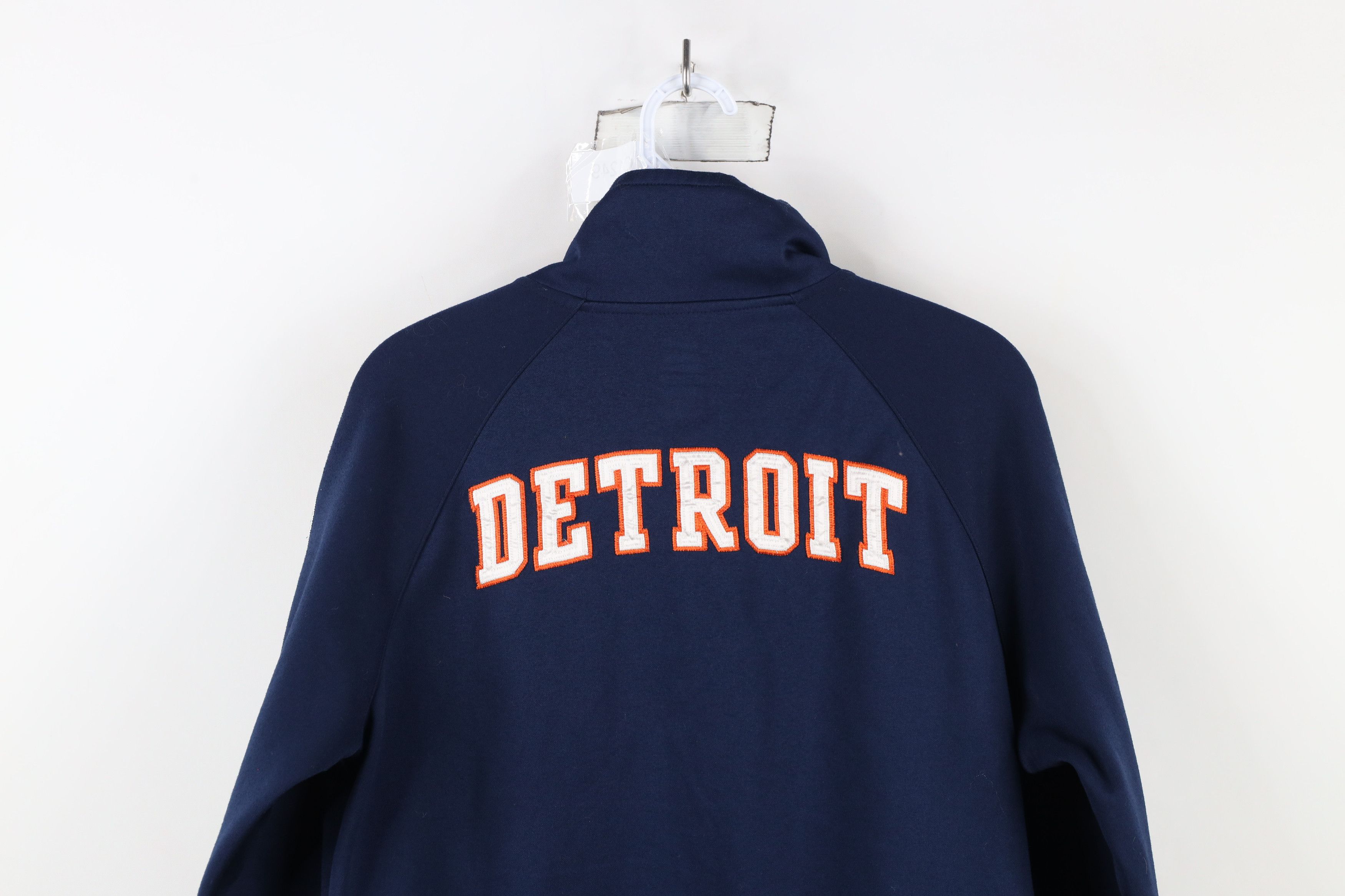 Nike × Vintage Vintage Nike Detroit Tigers Baseball Full Zip Track Jacket Size US S / EU 44-46 / 1 - 12 Thumbnail