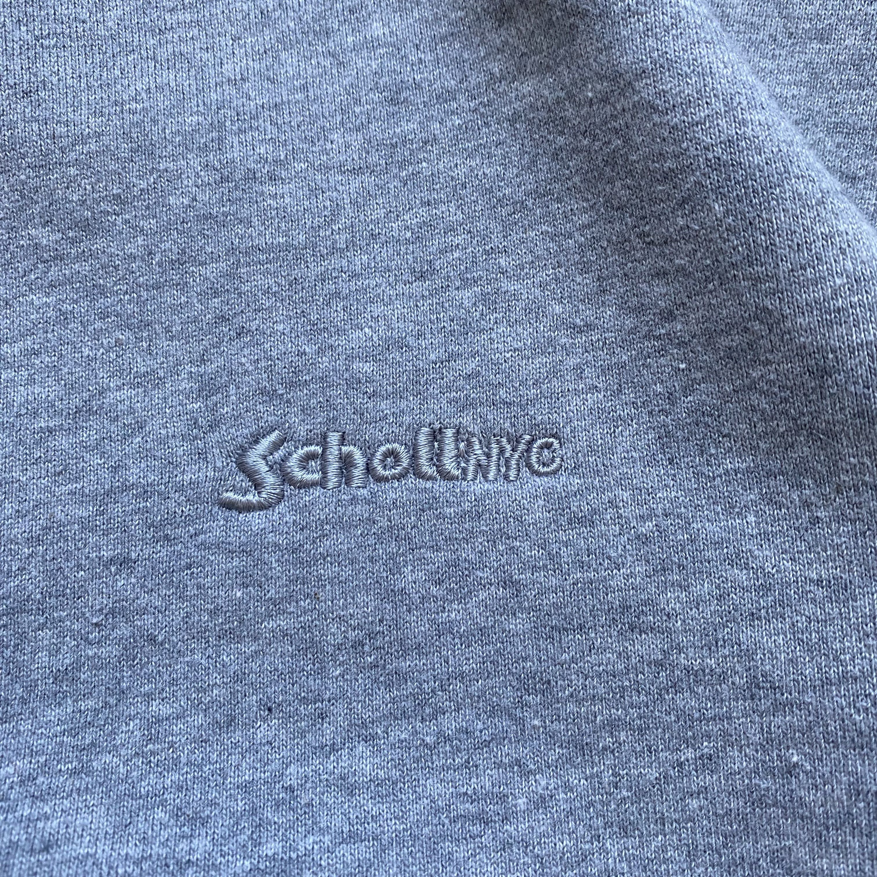 Schott Vintage 90s Schoot NYC Heavy Sweatshirt Blank Size US XL / EU 56 / 4 - 8 Thumbnail