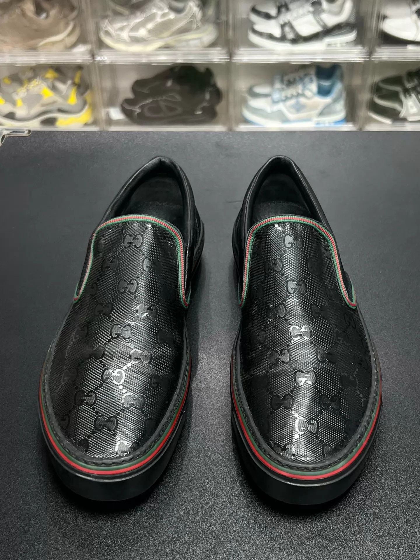 Gucci GUCCI Tennis 1977 Black Sneakers 40 Size US 7 / EU 40 - 2 Thumbnail