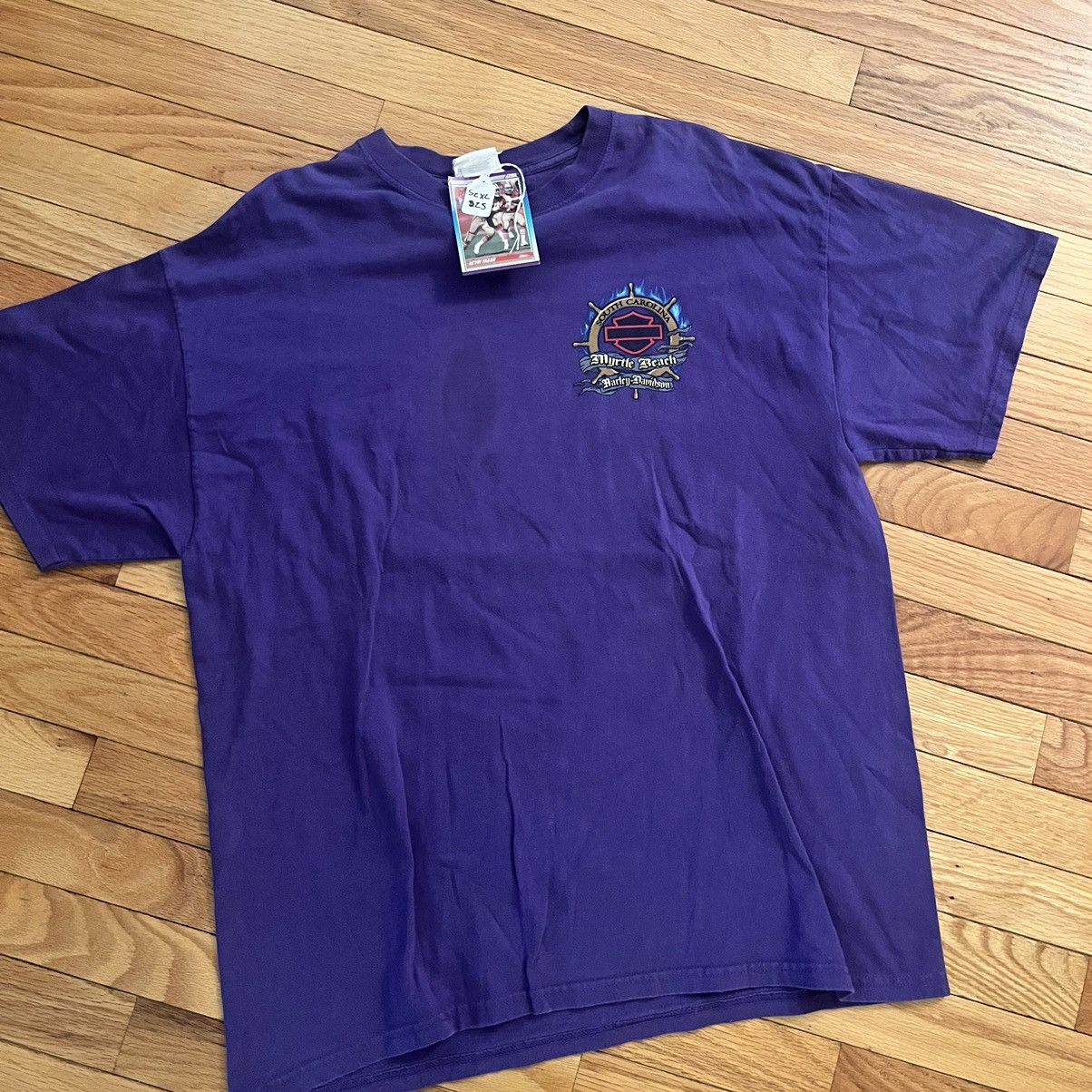 Harley Davidson × Vintage VTG Harley Davidson Crusin the Coast Size US XL / EU 56 / 4 - 1 Thumbnail