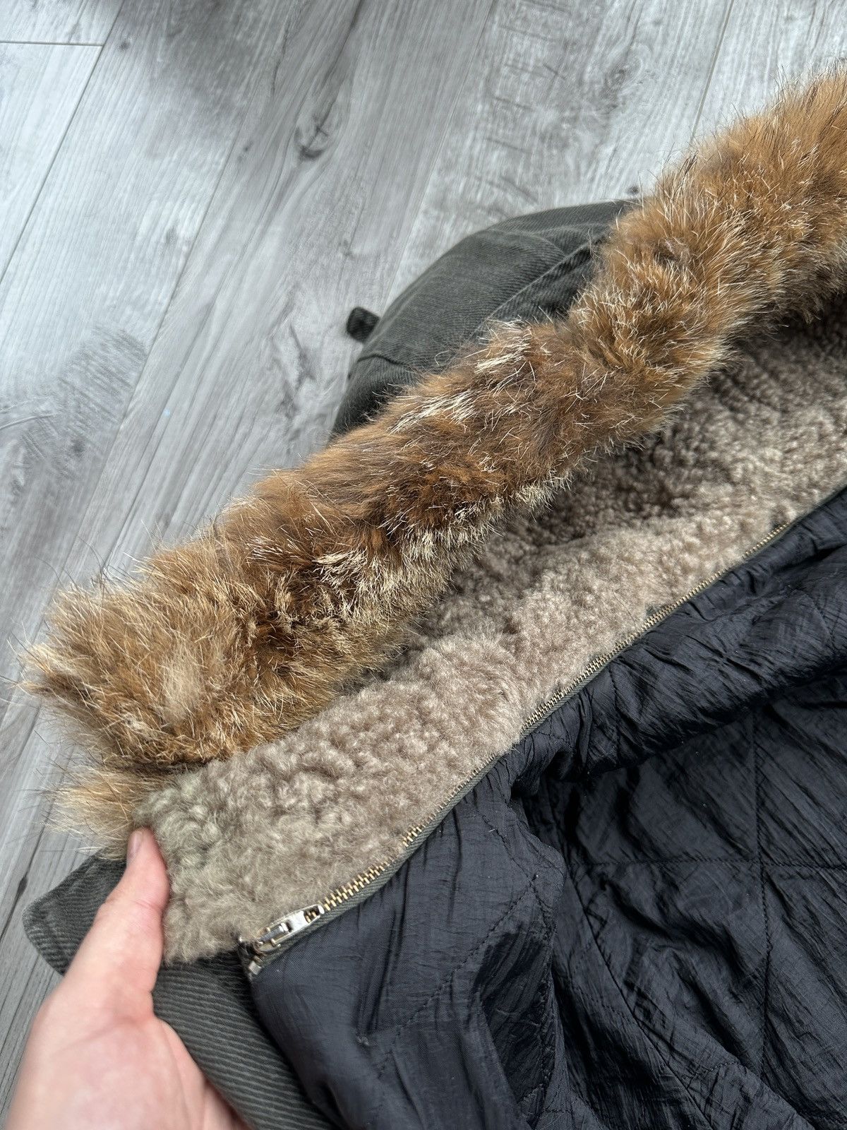 Maison Margiela Maison Margiela AW2005 Military N-3B Parka Padded Fur Jacket Size US M / EU 48-50 / 2 - 15 Thumbnail
