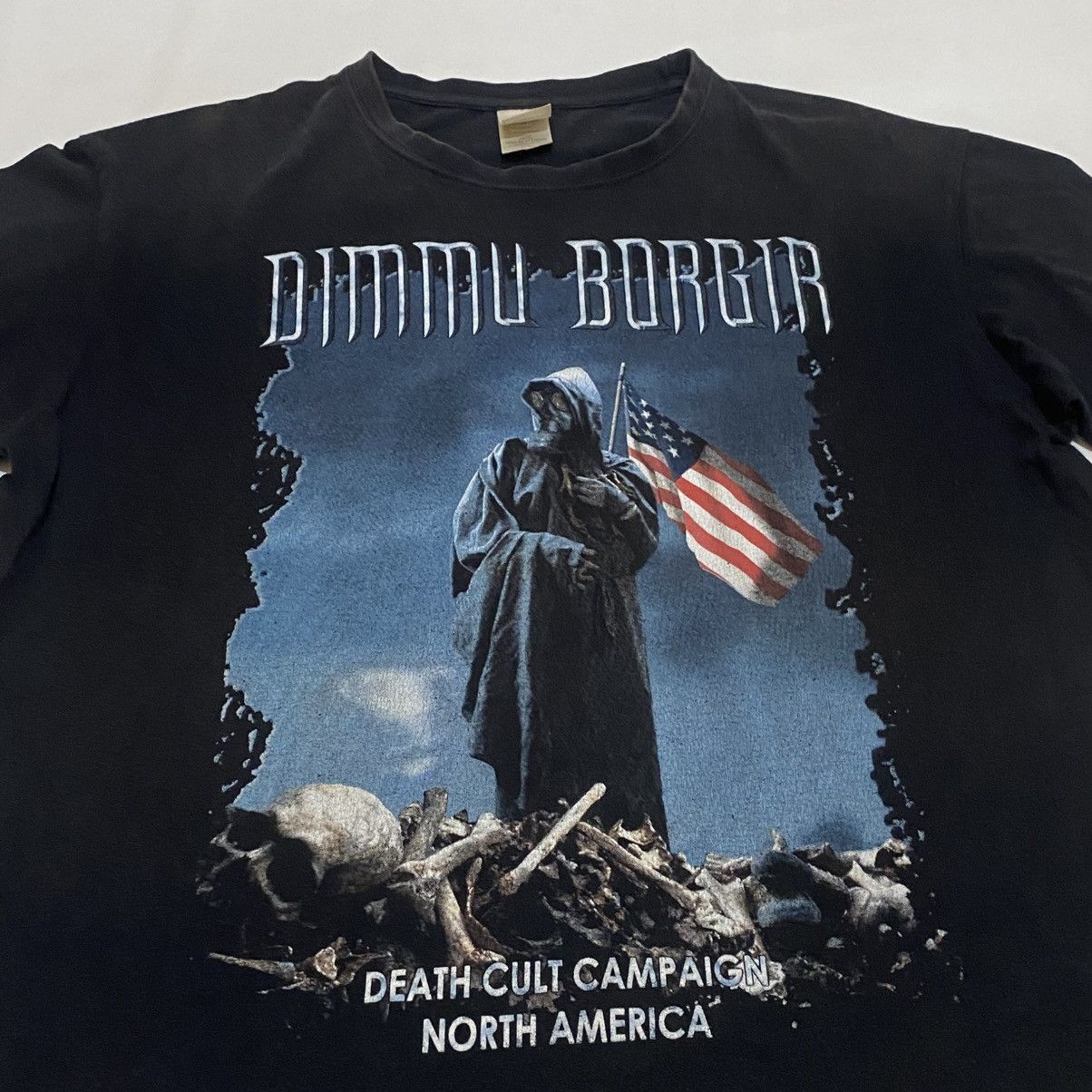 Fruit Of The Loom Dimmu Borgir tshirt band burzum mayhem cradle of filfth Size US XL / EU 56 / 4 - 4 Thumbnail