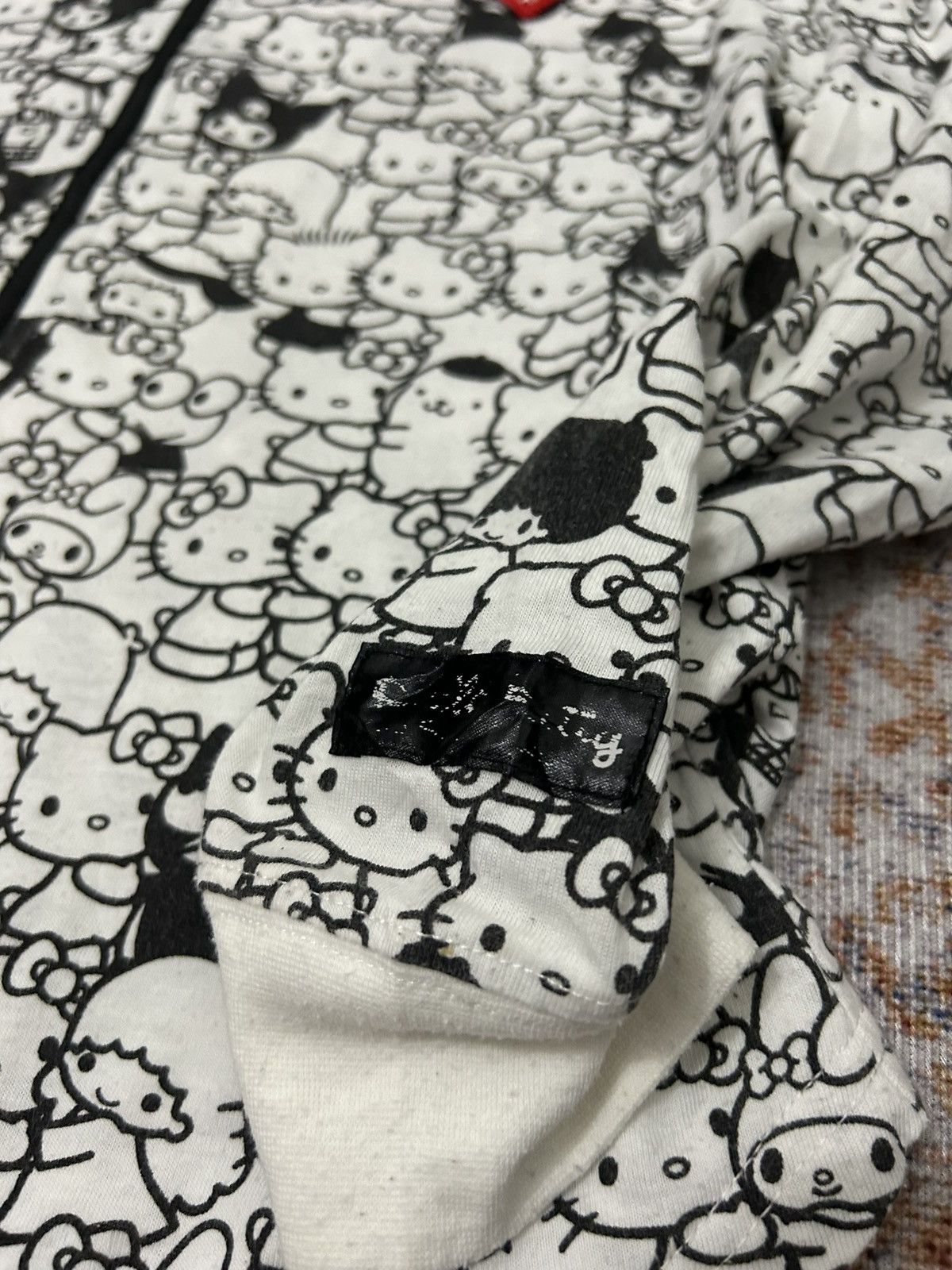 If Six Was Nine Hello Kitty Full Print zip Hoodie Size US S / EU 44-46 / 1 - 8 Thumbnail