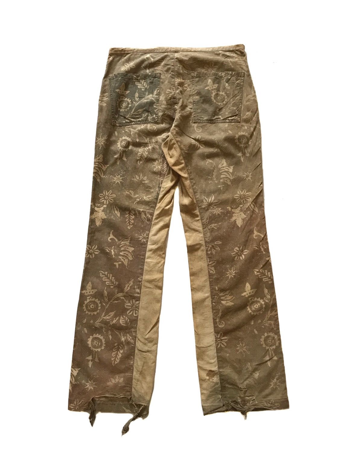 14th Addiction × 20471120 × Beauty Beast JAPANESE BRAND HOMAREYA FULLPRINT FLOWER TROUSER PANTS Size US 32 / EU 48 - 2 Thumbnail