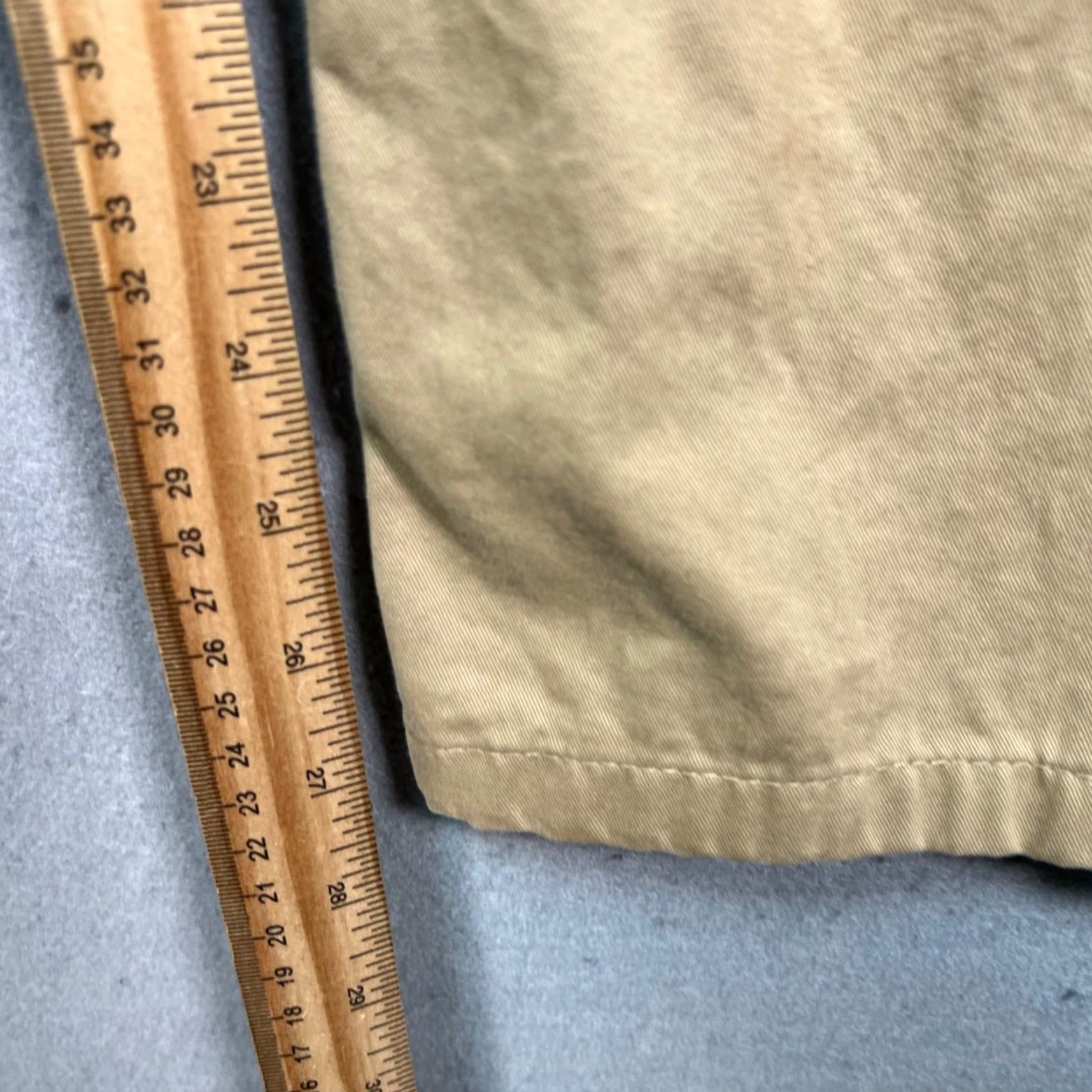 Rag & Bone rag & bone Mens Slim Straight Leg Khaki Pants 32 Beige Cotton 100% Clothes Adult Mens N/A Size US 32 / EU 48 - 7 Thumbnail
