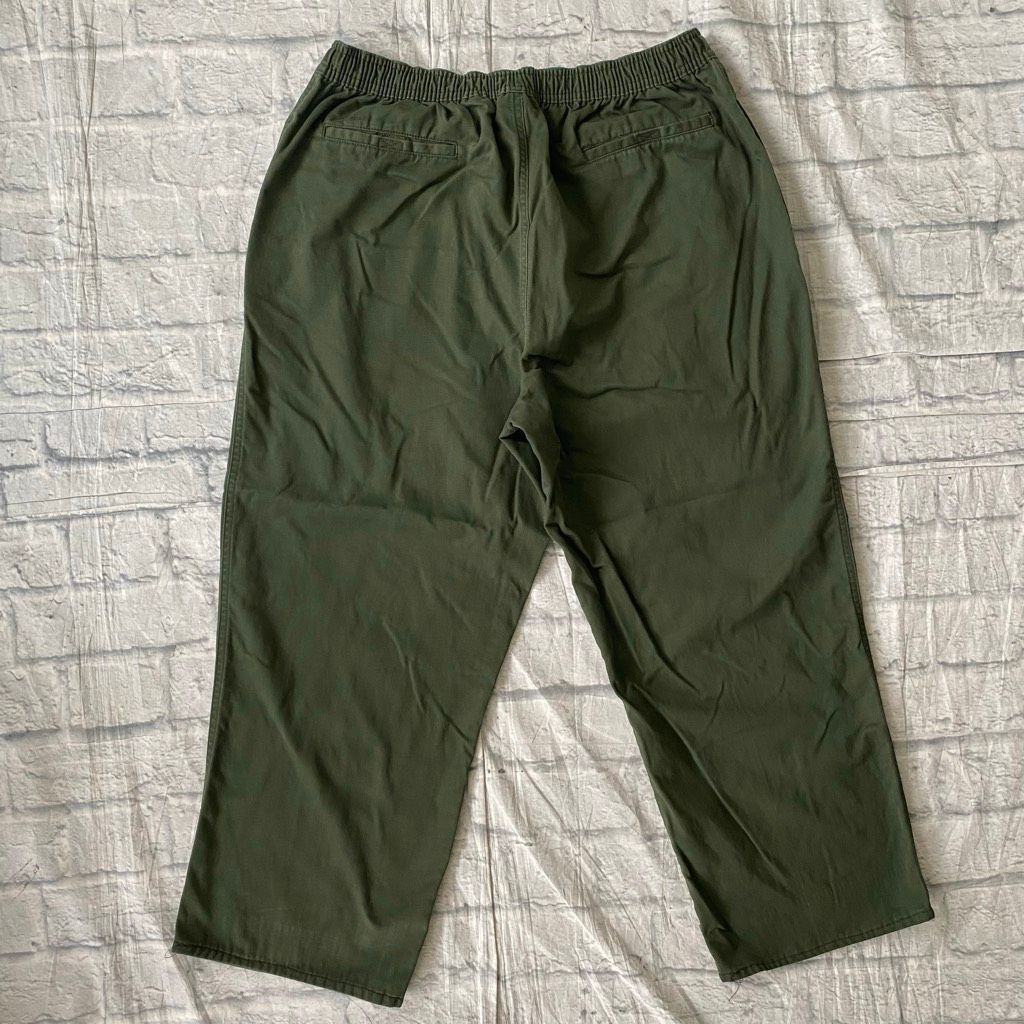 Puritan Puritan men L cotton blend pull-on casual chino pants olive Size US 40 / EU 56 - 8 Thumbnail
