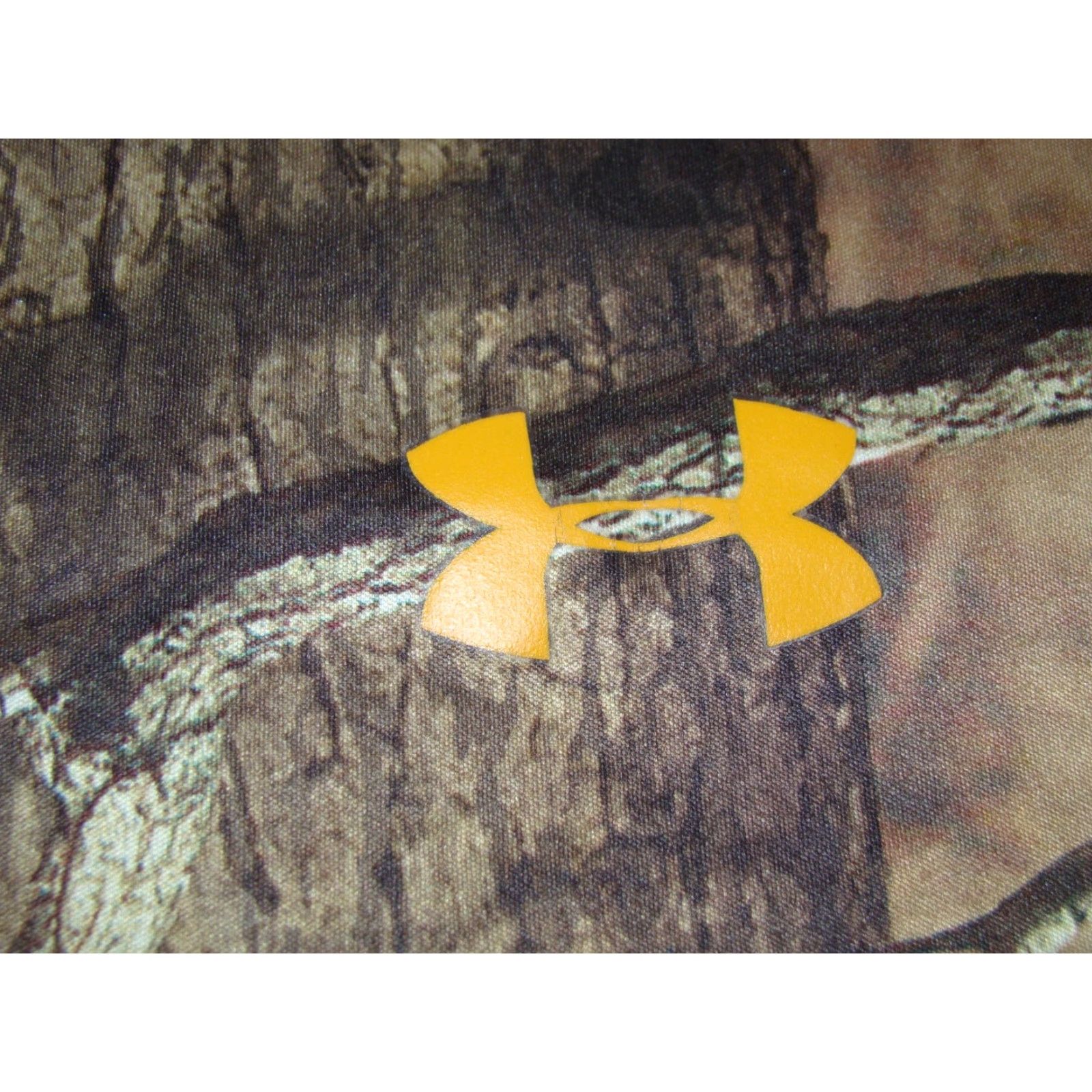 Under Armour Under Armour Heatgear Mens XL Mossy Oak Break-up Camo Short Sleeve Hunting Shirt Size US XL / EU 56 / 4 - 3 Thumbnail