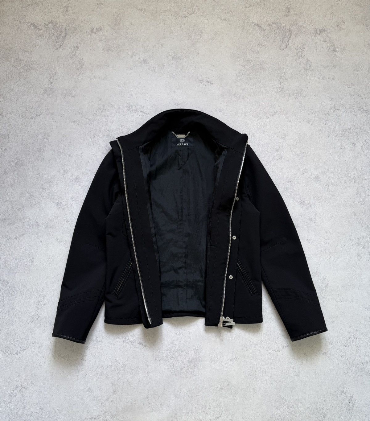 Versace Vintage Gianni Versace Archive Military Tech Jacket Size 50 Size US M / EU 48-50 / 2 - 10 Thumbnail