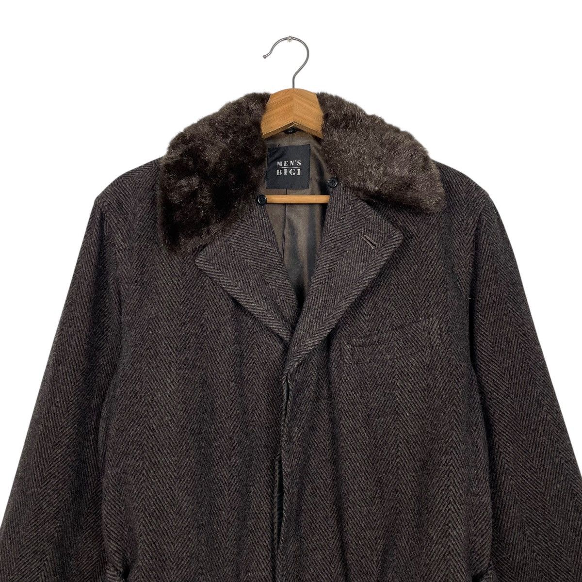 BIGI Men's Bigi Fur Wool Jacket Size US M / EU 48-50 / 2 - 2 Thumbnail