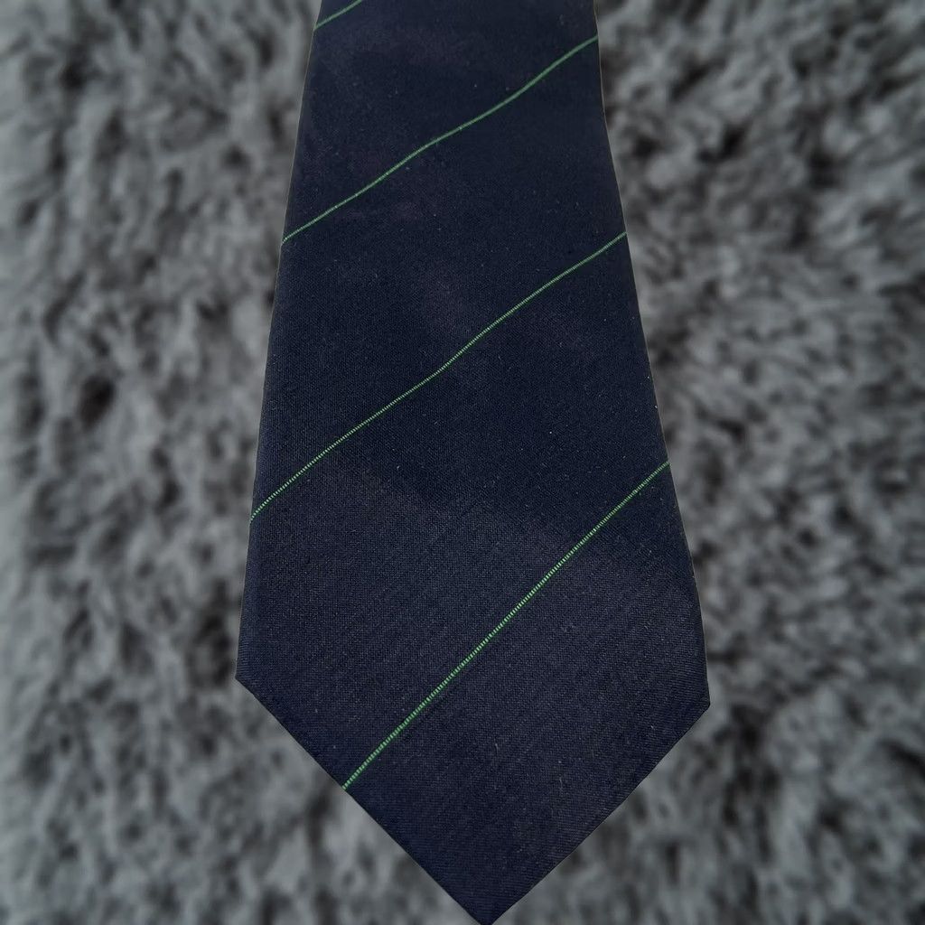 Vintage VINTAGE Alexander Von Humboldt Tie Neck Germany Striped RARE GUC Blue Mens Size ONE SIZE - 1 Thumbnail