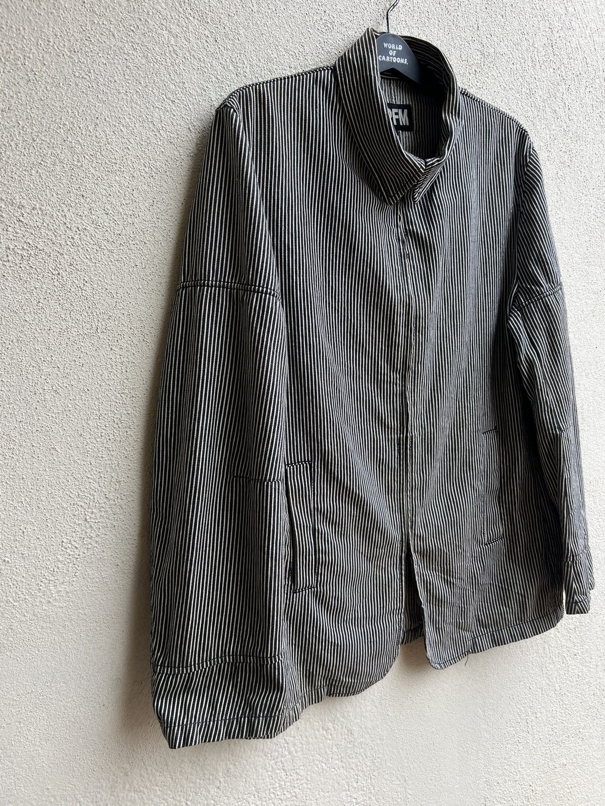 PPFM Vintage PPFM Hickory Striped Work Jacket Size US L / EU 52-54 / 3 - 11 Thumbnail