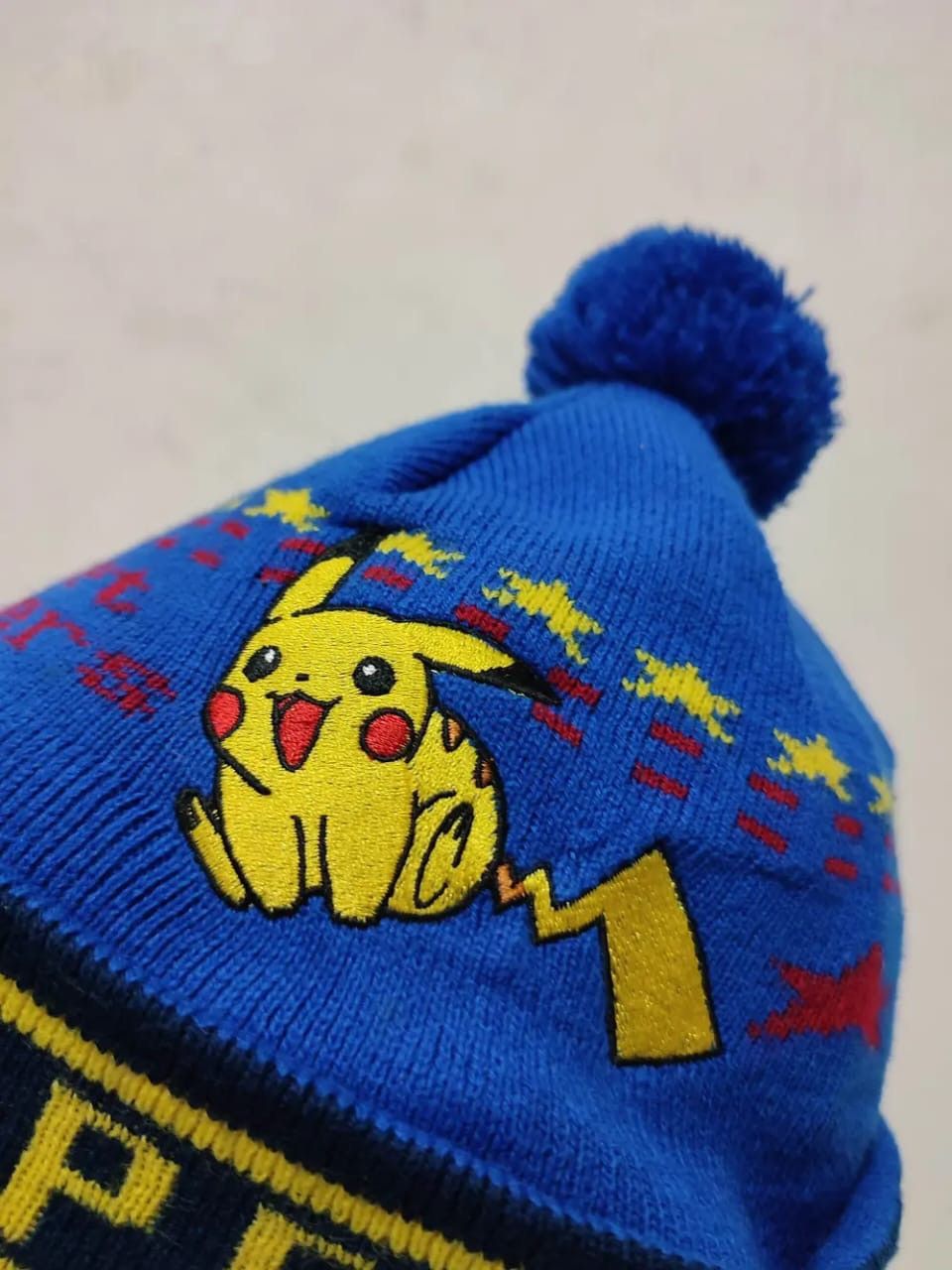 Cartoon Network × Vintage Pokemon Pikachu Beanie Hats Size ONE SIZE - 2 Thumbnail