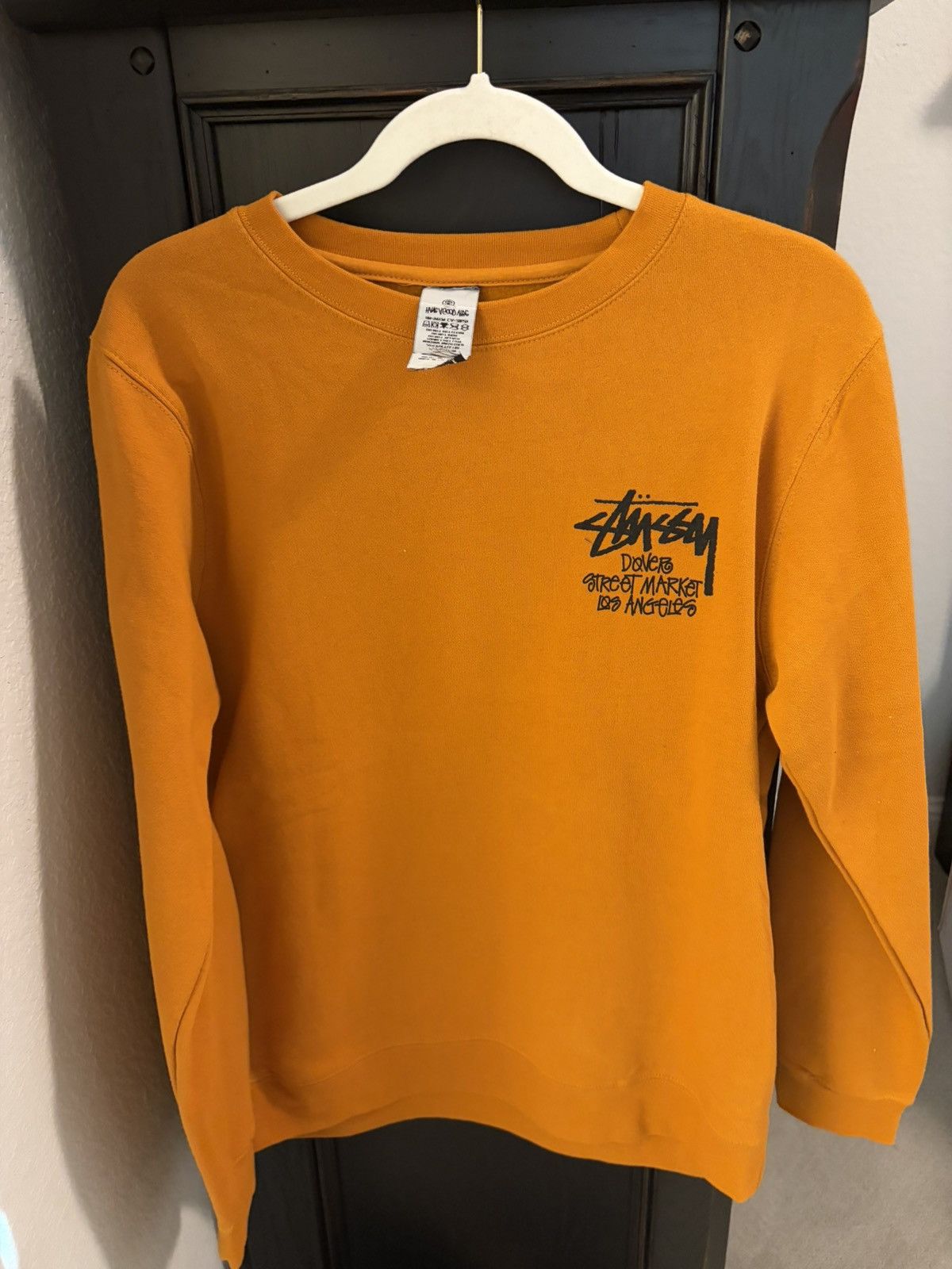Stussy Stussy Dover Street Market Singapore Black Crewneck | Grailed