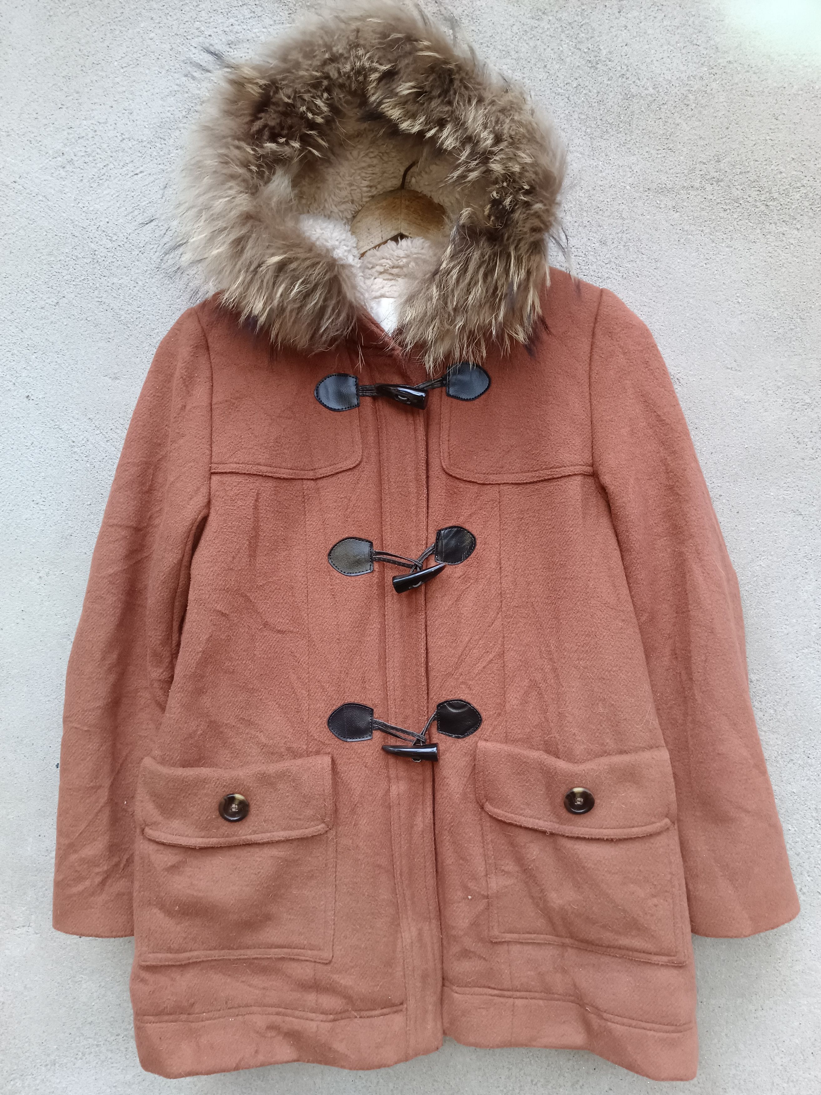 14th Addiction × If Six Was Nine × Le Grande Bleu (L.G.B.) Japanese Fashion Y2K Fur Raccoon Hoodie Coat Jacket Size US M / EU 48-50 / 2 - 4 Thumbnail