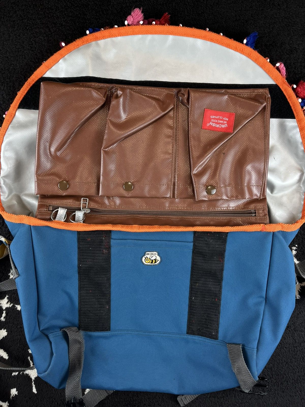 Undercover SS08 Undercover Ethnic Messenger Sling Bag Size ONE SIZE - 7 Thumbnail
