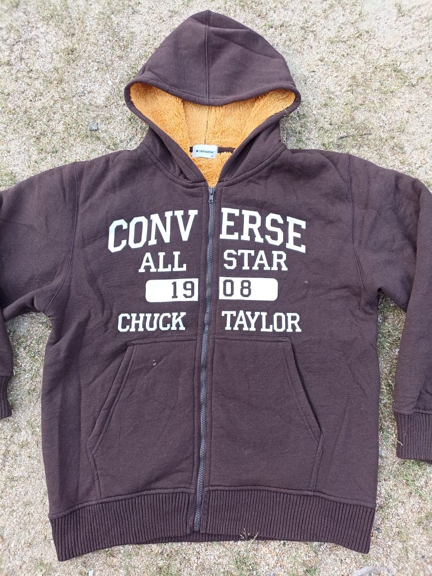 Converse Converse zipper Hoodie Size US L / EU 52-54 / 3 - 5 Thumbnail