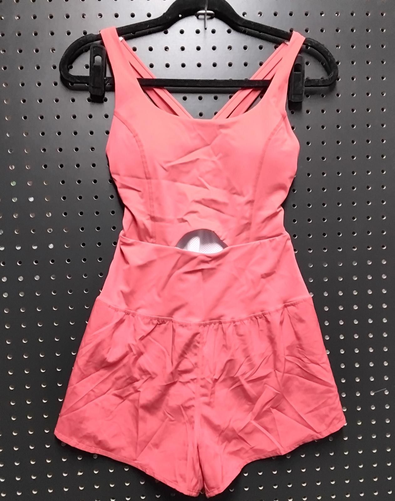 Unknown London Cute Coral Cut-Out Romper - Act Fast, Stylish & Fun! Size 28" / US 6 / IT 42 - 2 Thumbnail