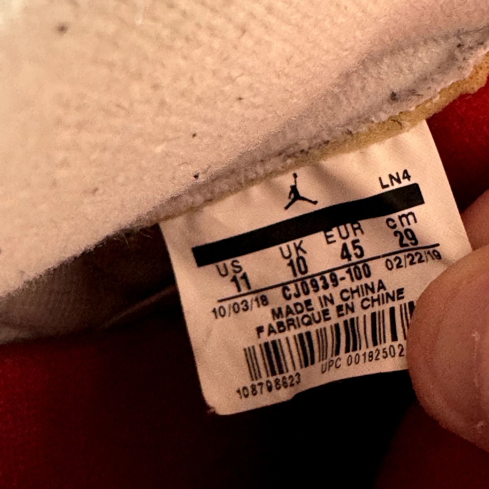 Jordan Brand × Nike Size 11 - Air Jordan 3 Retro Tinker Air Max 1 Men's Shoes Size US 11 / EU 44 - 9 Thumbnail