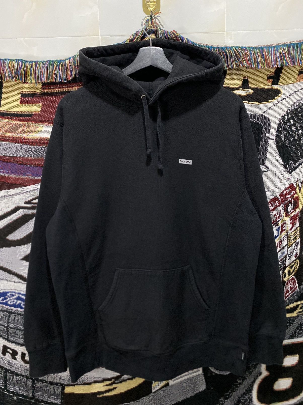 Supreme Supreme Reflective Box Logo Reverse Weave Size US L / EU 52-54 / 3 - 1 Thumbnail