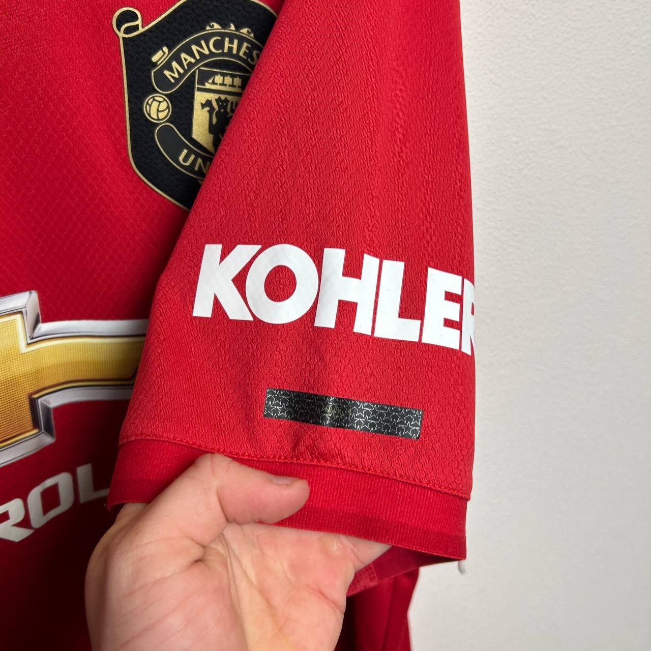 Adidas Mens Adidas Manchester United Chevrolet 2019 soccer jersey Size US XXL / EU 58 / 5 - 9 Thumbnail