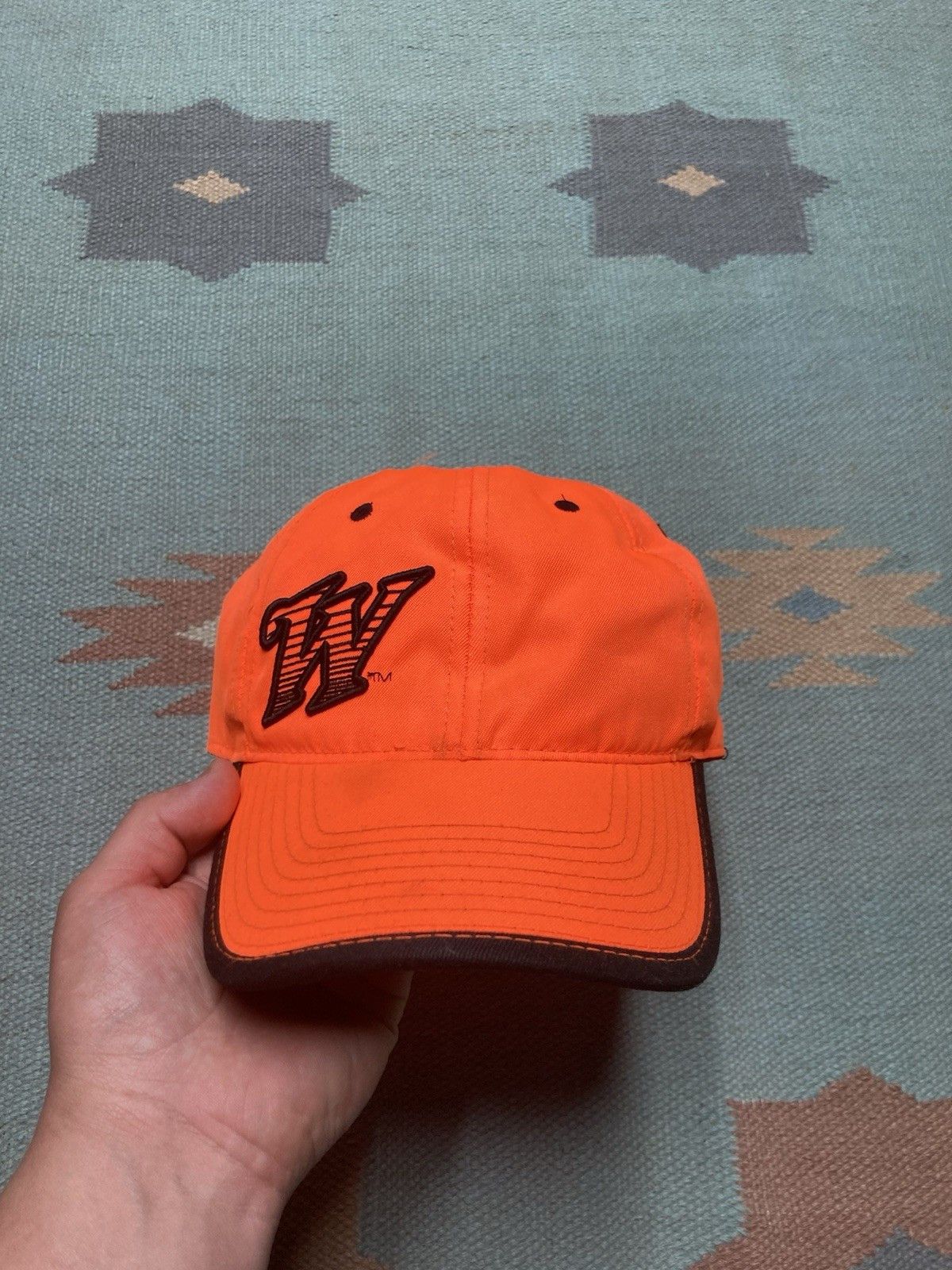 Vintage × Winchester Winchester hat hi vis blaze orange hunting shotgun guns Size ONE SIZE - 2 Thumbnail